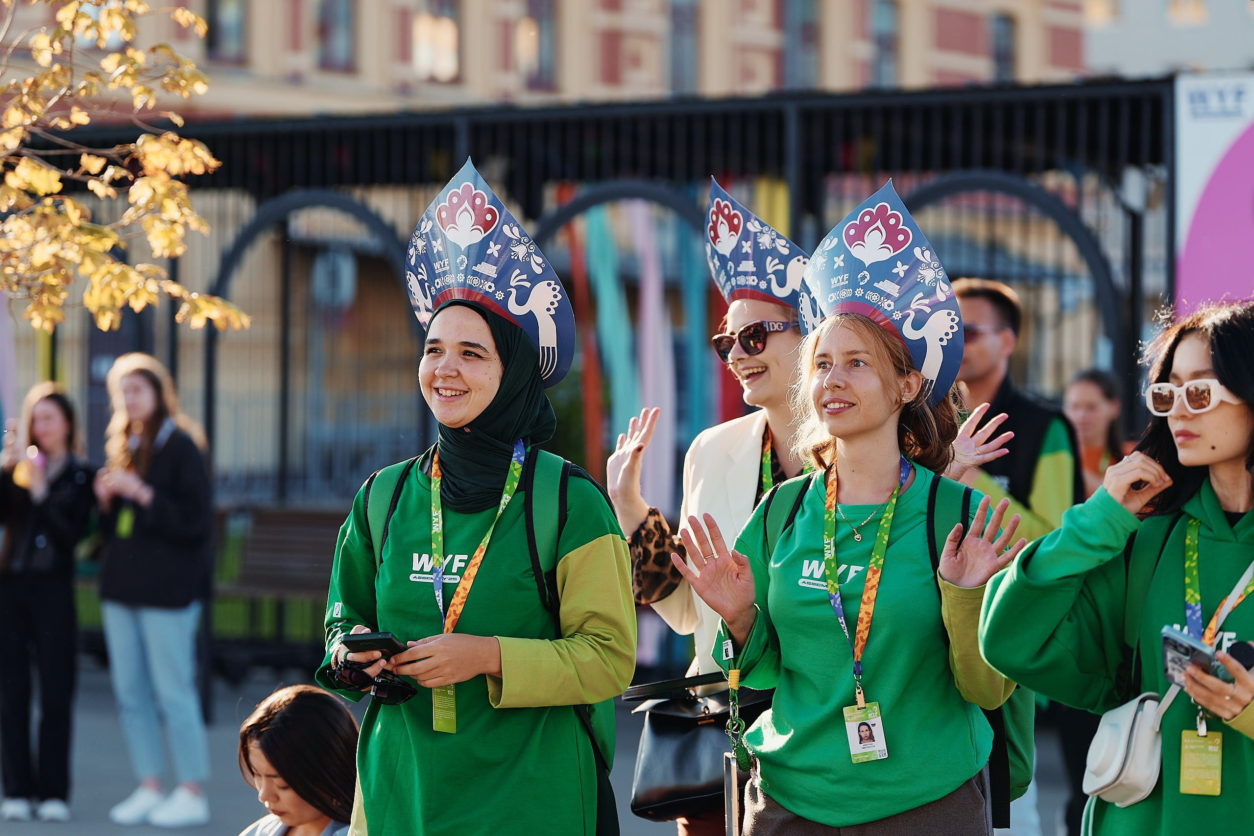 Слет фестиваля молодежи 2025. Репортажная съемка в Москве