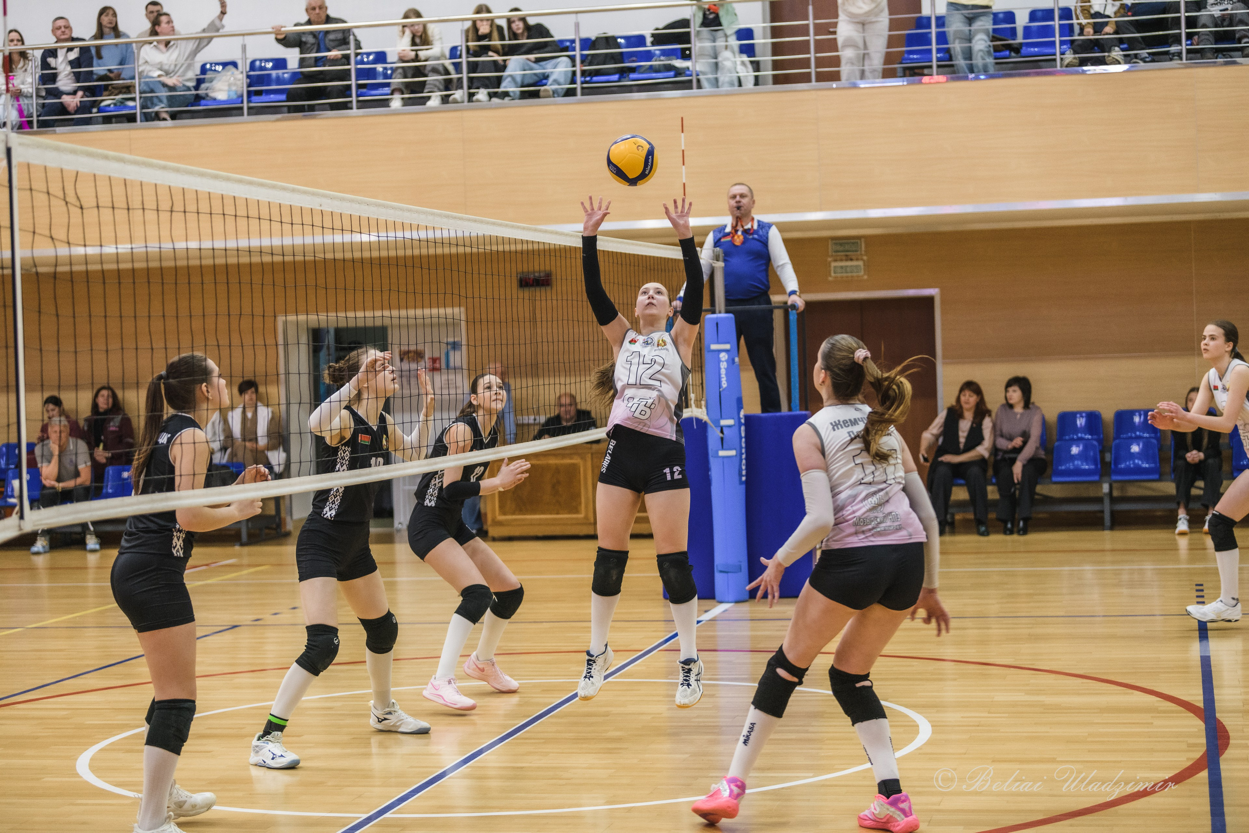 Первенство Республики Беларусь по волейболу среди девушек 2010–2011 гр. Репортажный фотограф Владимир Беляй