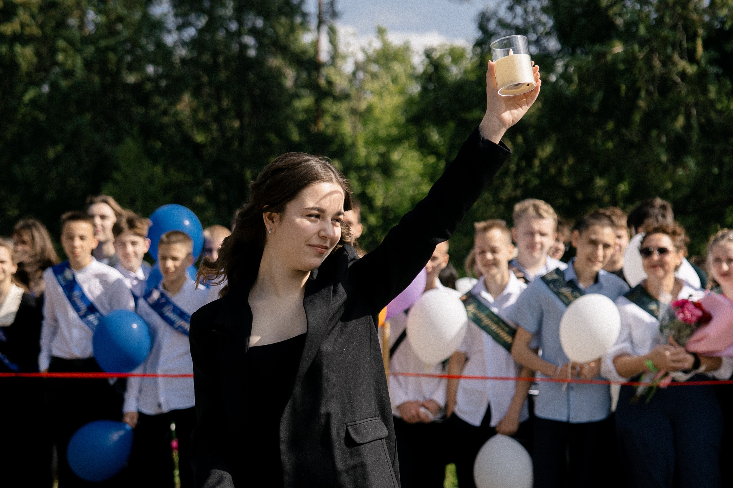 Последний звонок — линейка. Свадебный фотограф Роман Еремеев