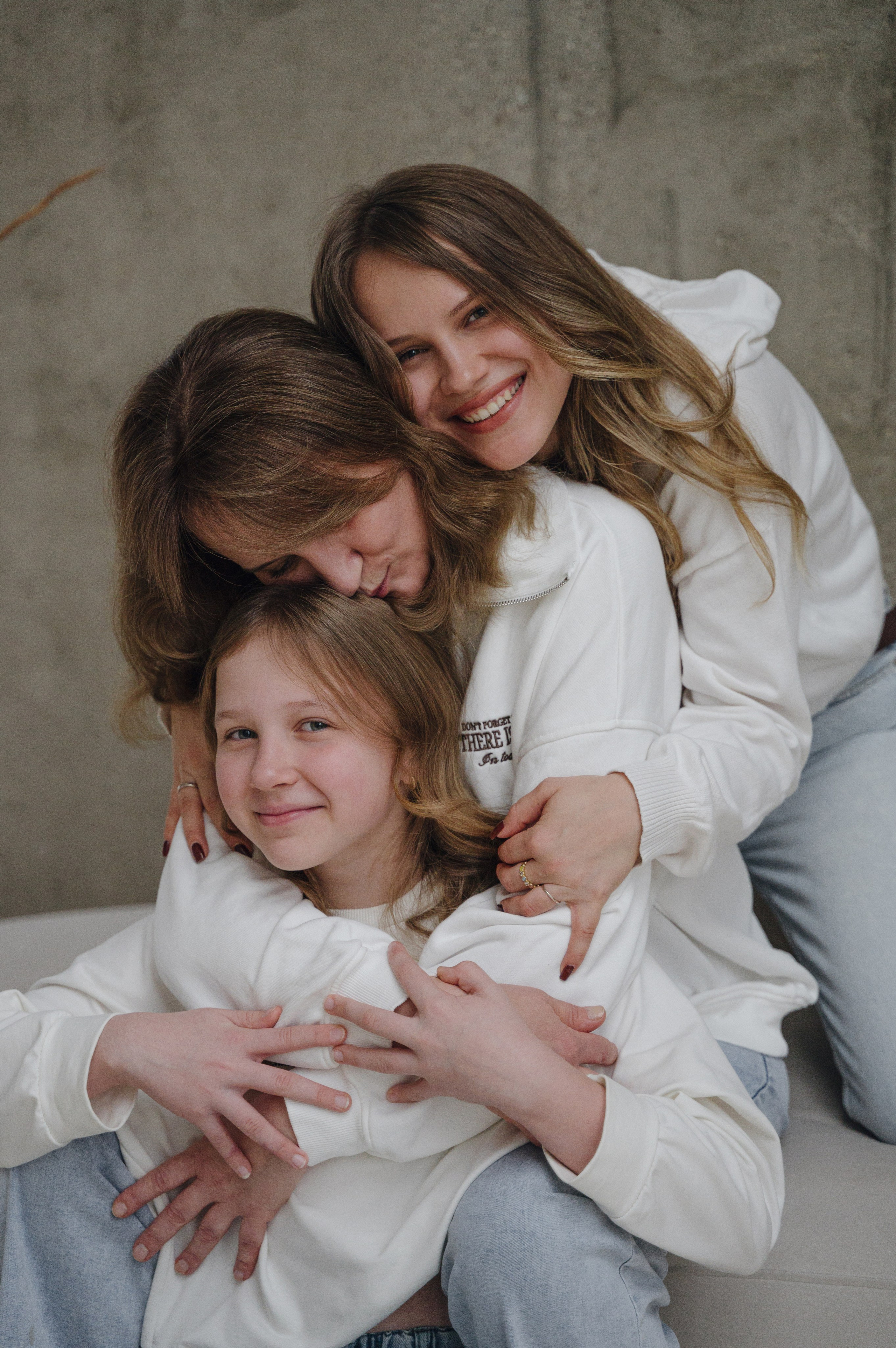 Мама и дочки. Свадебный фотограф Москва и Санкт-Петербург. Анастасия Чудина