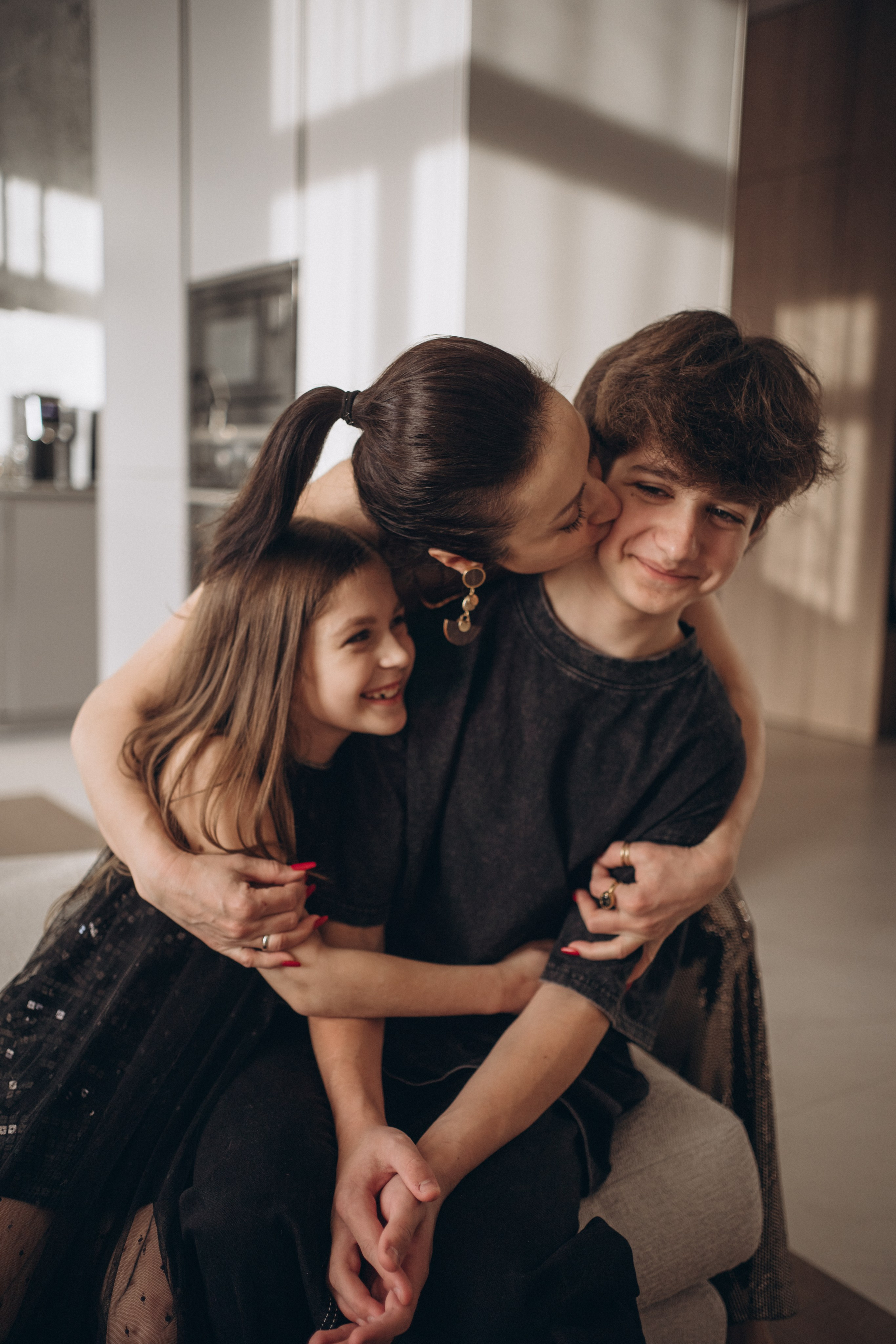 Новый год дома. Семейный фотограф, фотосессия беременности в Новосибирске Кристина Киб