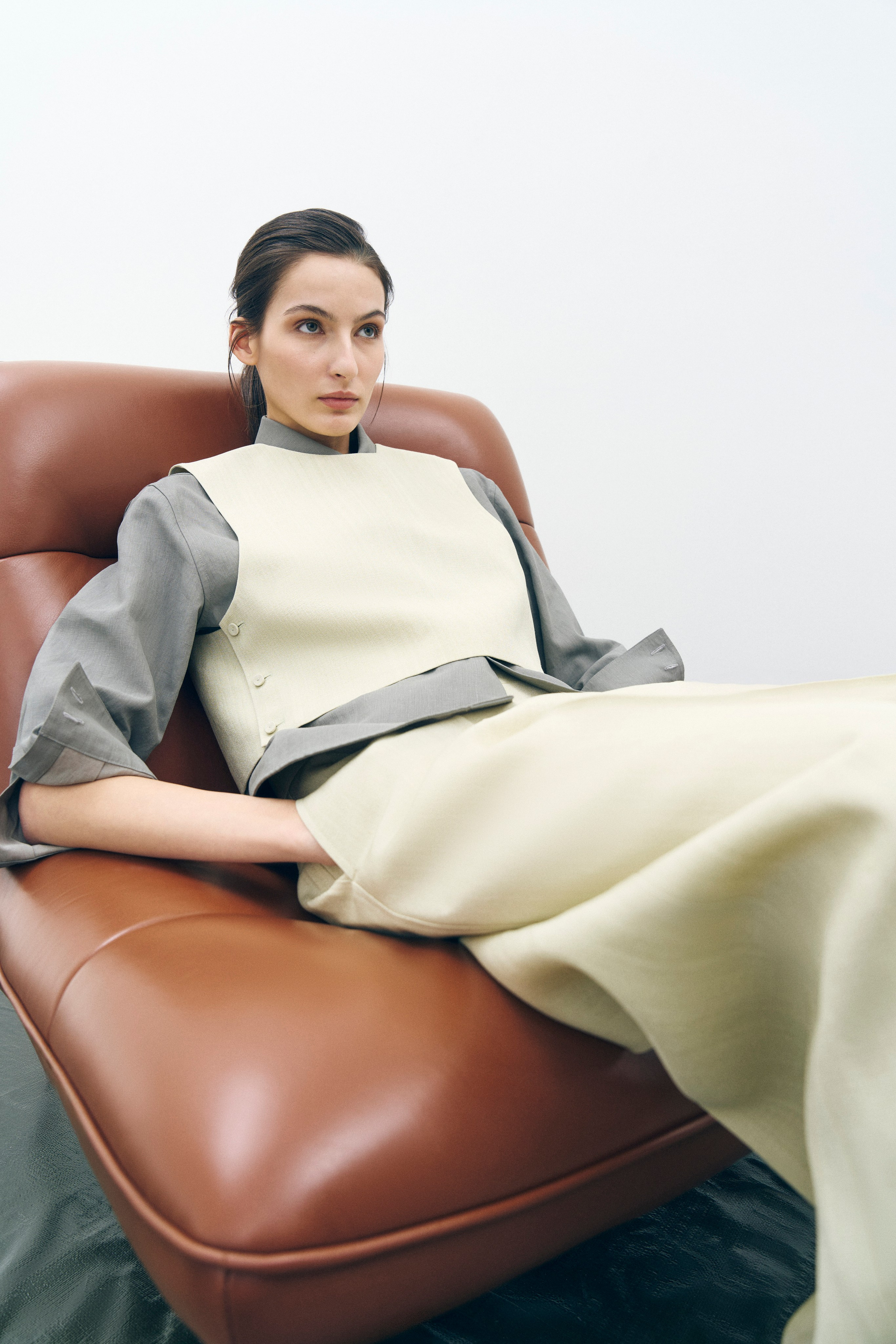 Jil Sander look book. Dolgikh Production team