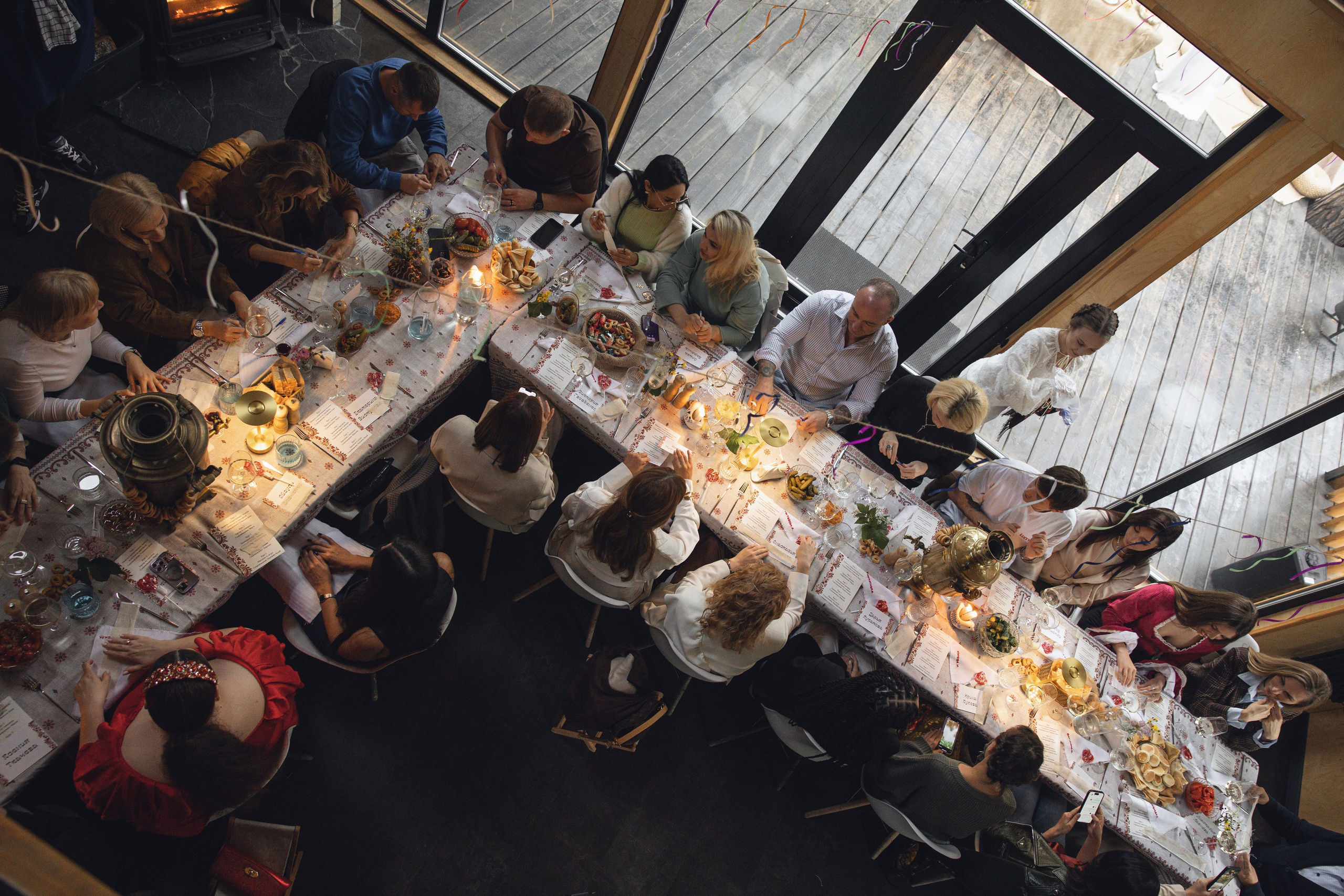 Званый ужин от гастрокафе «Sentori». Свадебные фотографы в г. Сургут Маркова Наталья и Замахина Елена