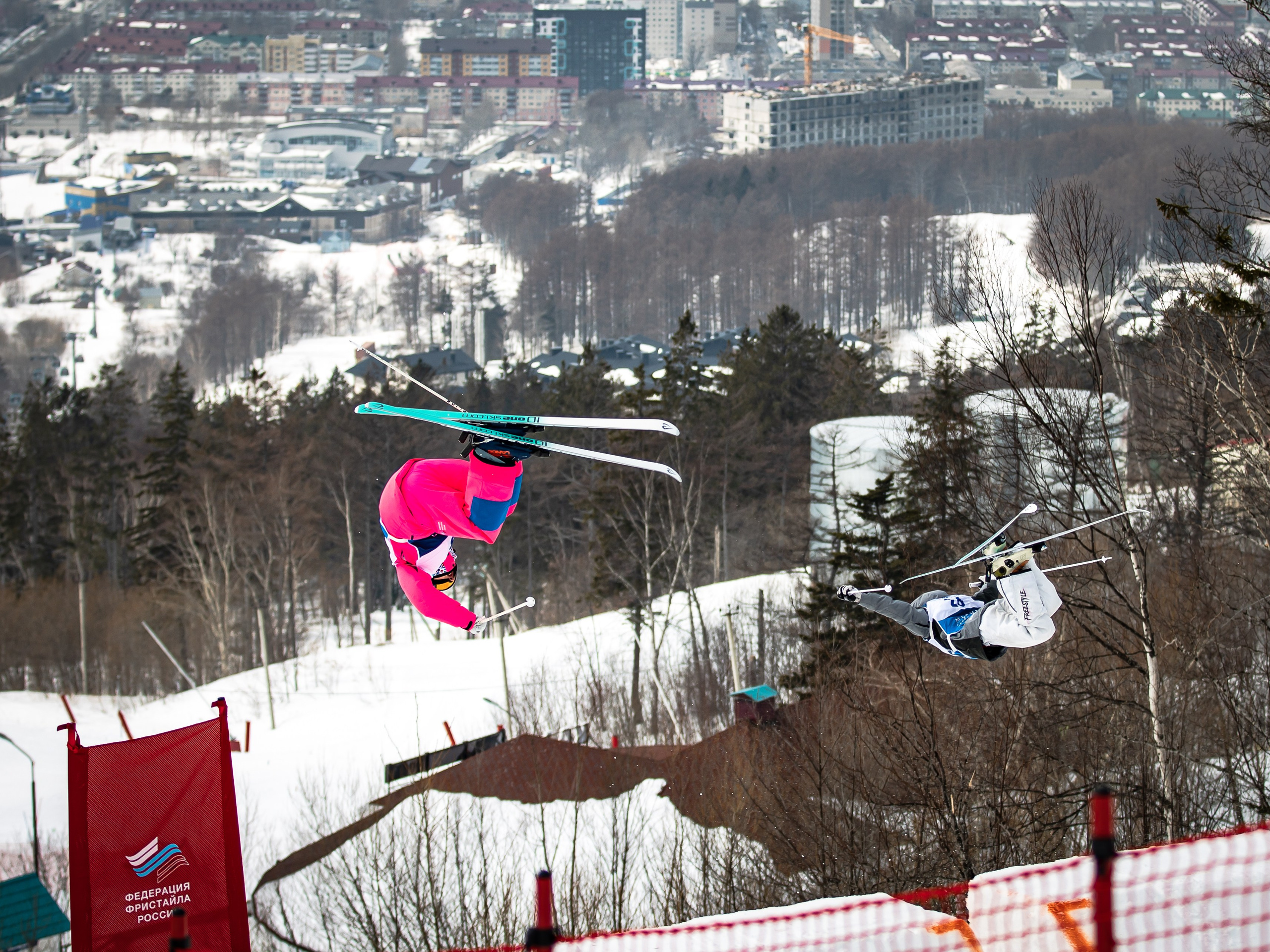 Могул. Чемпионат России. Фотограф. г. Южно-Сахалинск. Олег Толстов