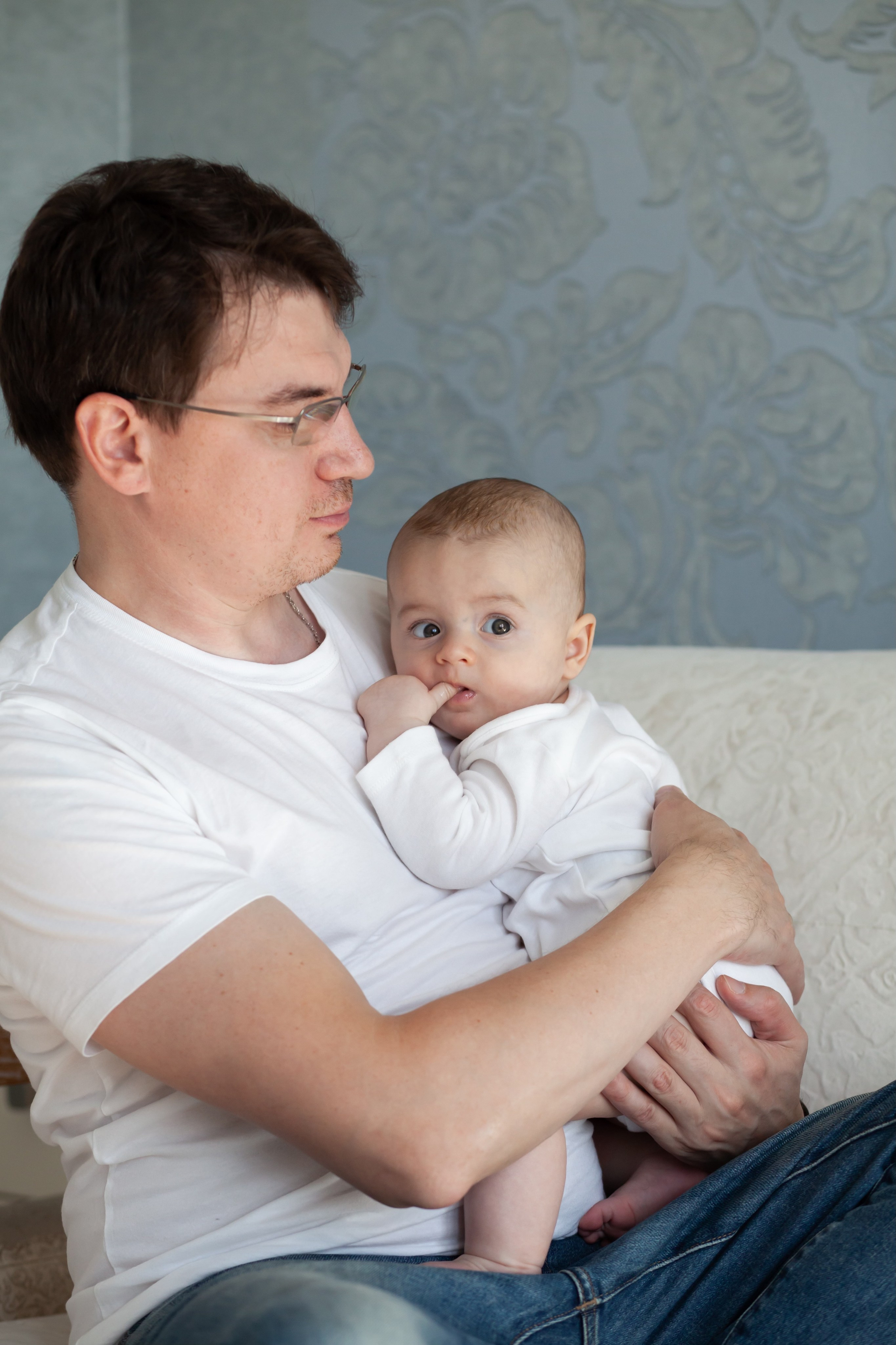 Домашняя съемка с детьми. Фотографы в Москве Светлана Устинова и Сергей Грачев