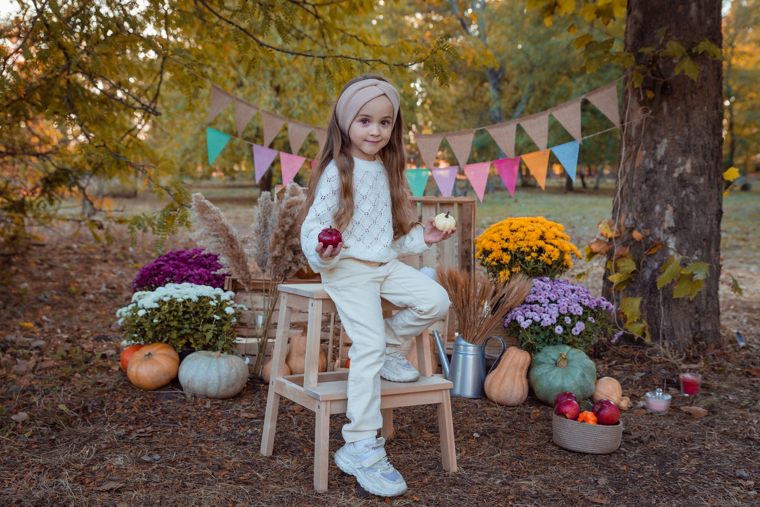 Фото день с тыквами. Семейный Фотограф в Краснодаре и крае