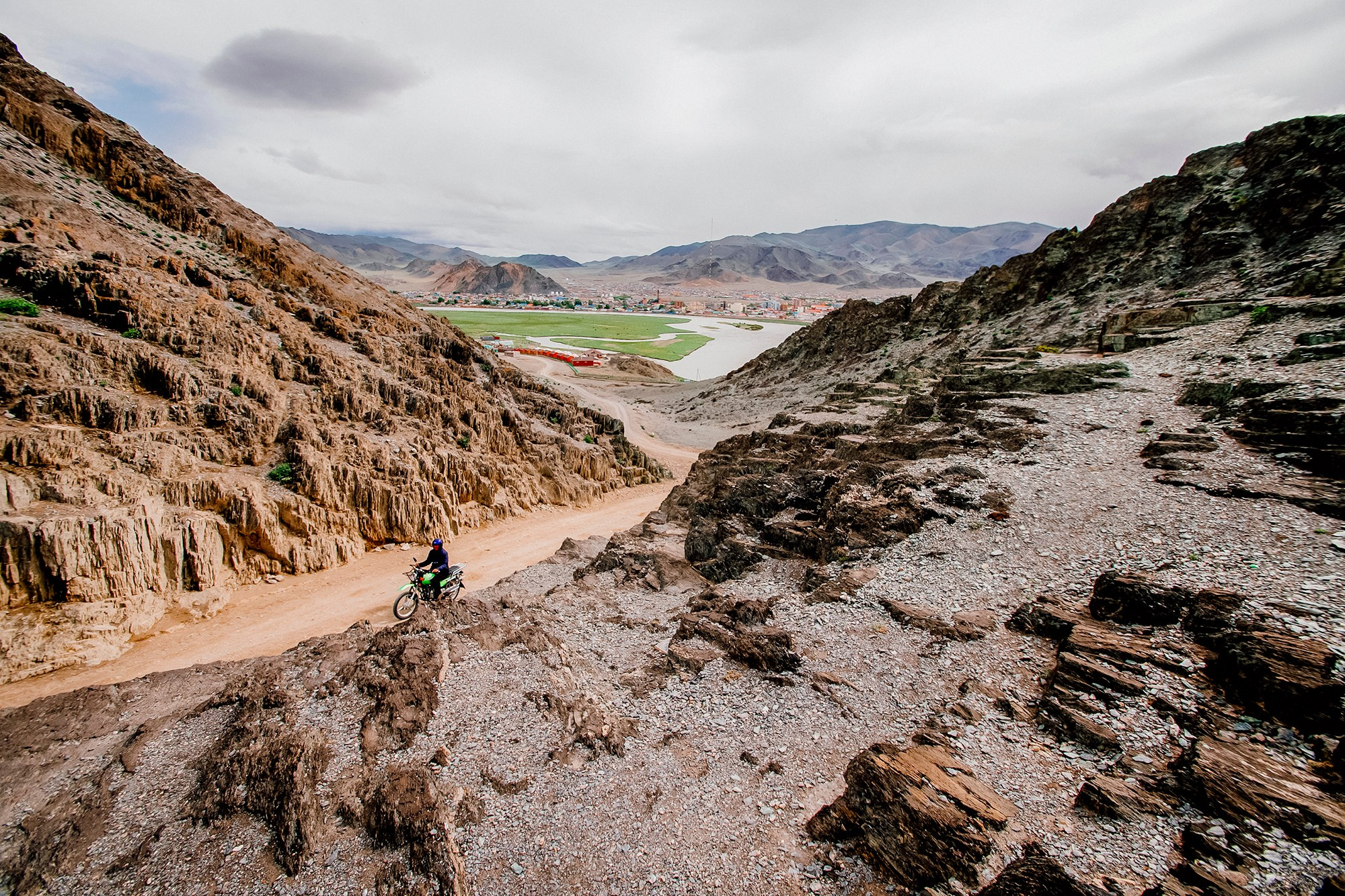 Mongolia landscape. Iraogo