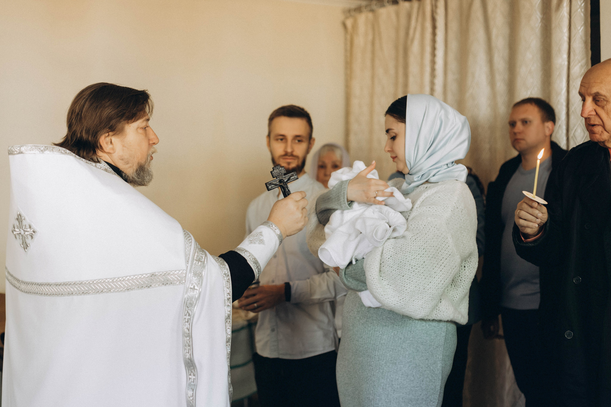 Крестины Александры. Портретный и свадебный фотограф в Астрахани Сабира Аубекерова