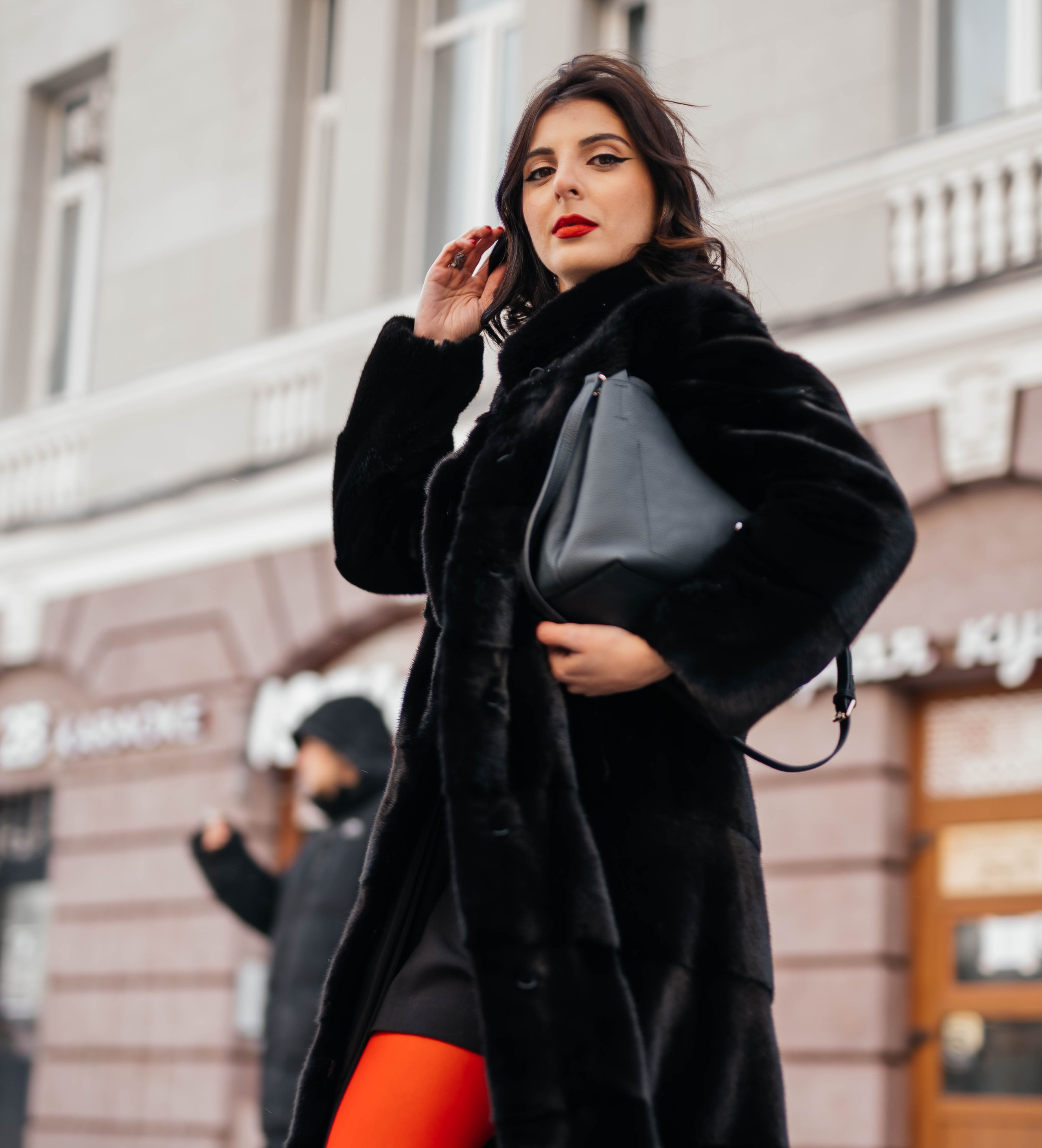 Фотосессия зима в городе. Свадебный фотограф в Саратове и Москве Гусейнова Рухия