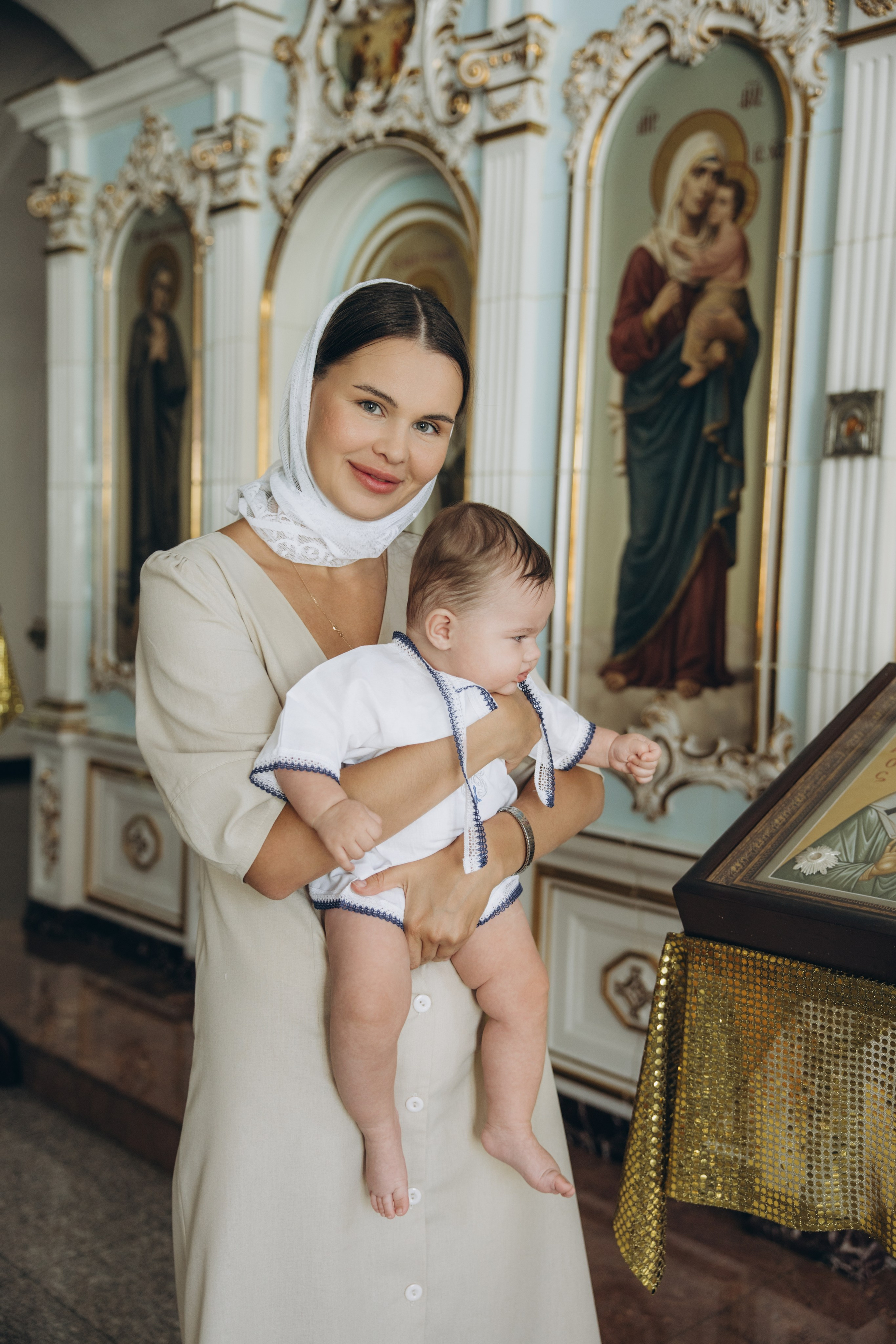 Крещение Демида. Свадебный, семейный фотограф в Иркутске Светлана Макаричева