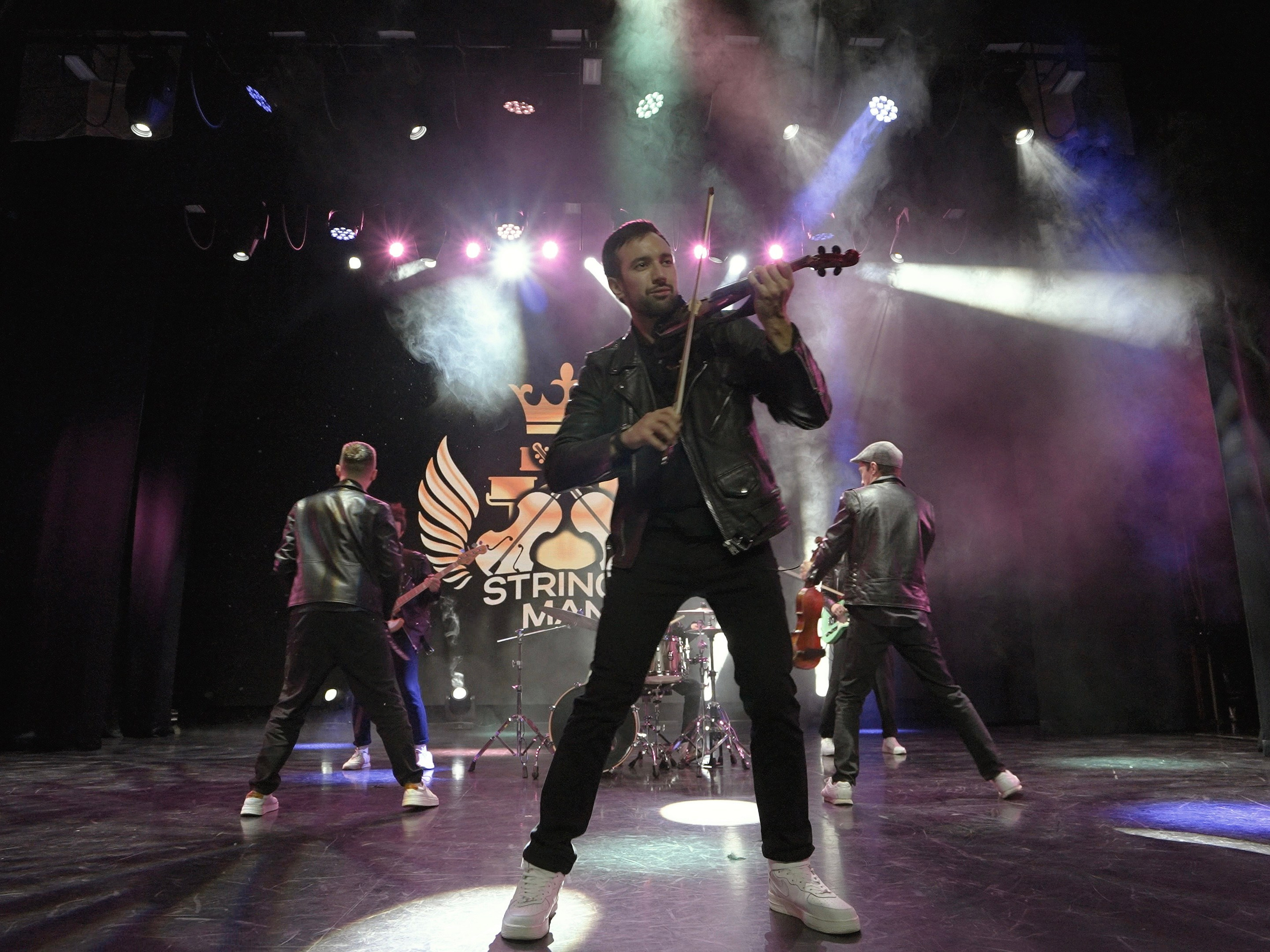 Strings Men. Just Brass