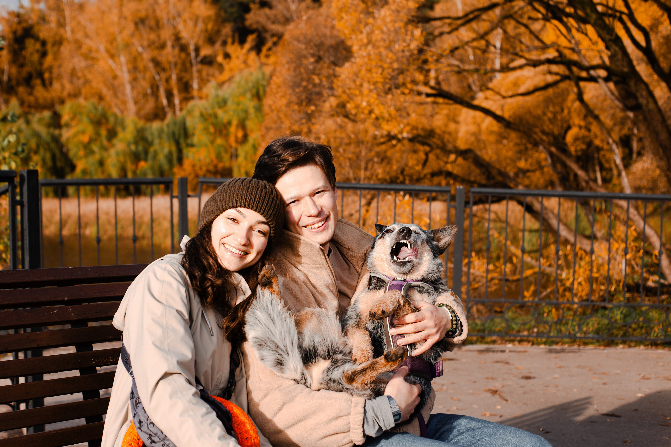 Юля, Антон и Лу. Фотограф-анималист Мария Баркевич | Москва