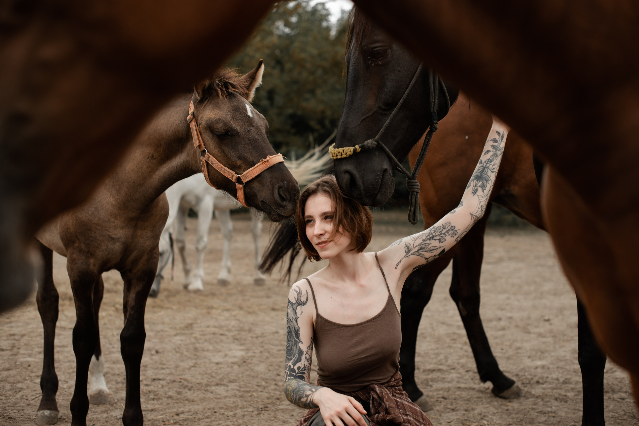 Алина и Лайма. Конный фотограф в Саратове Юлия Иванова