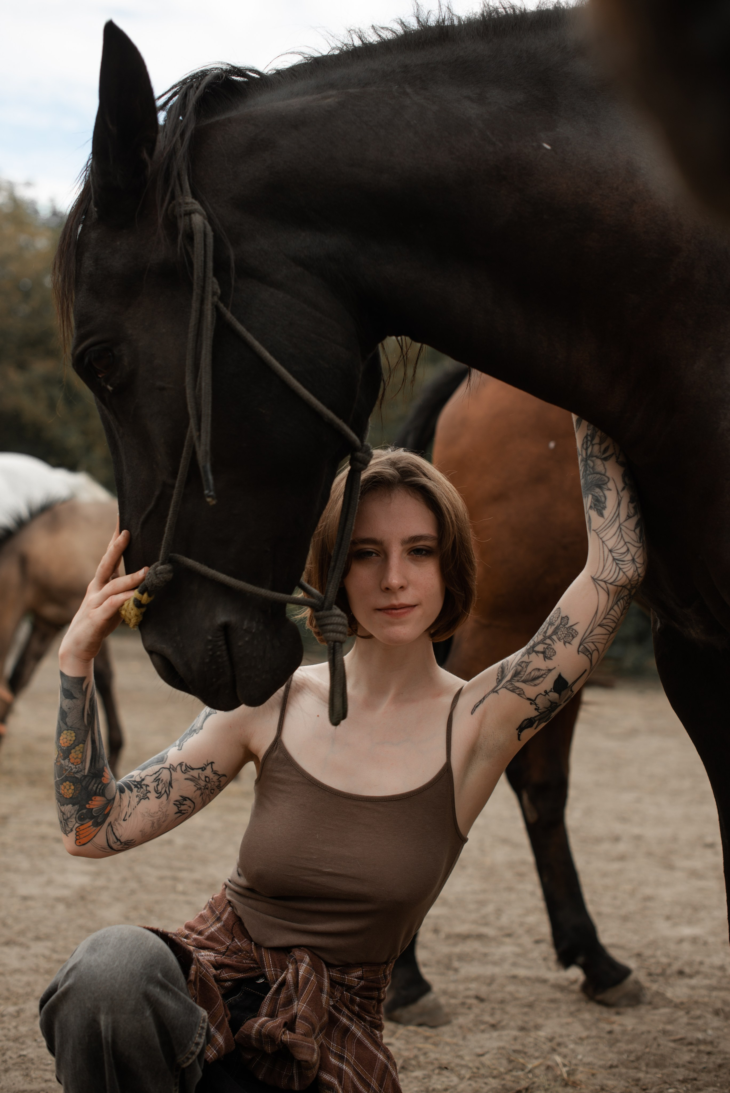 Алина и Лайма. Конный фотограф в Саратове Юлия Иванова