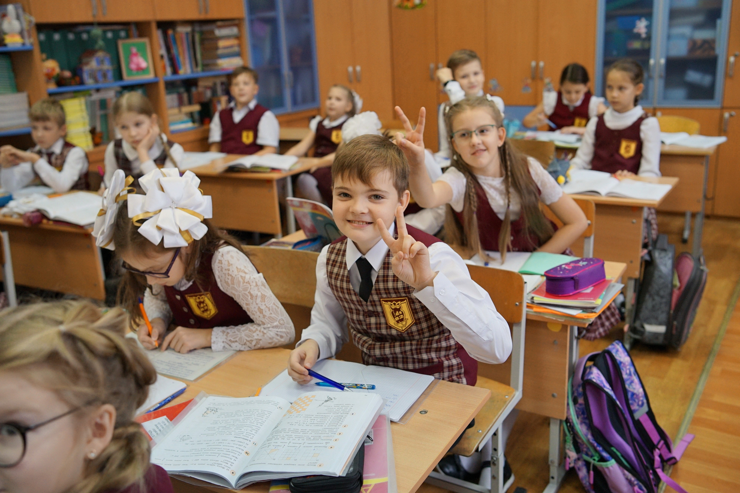 Первый раз в 1 класс. Фотограф Людмила Панюхина г. Нижний Новгород