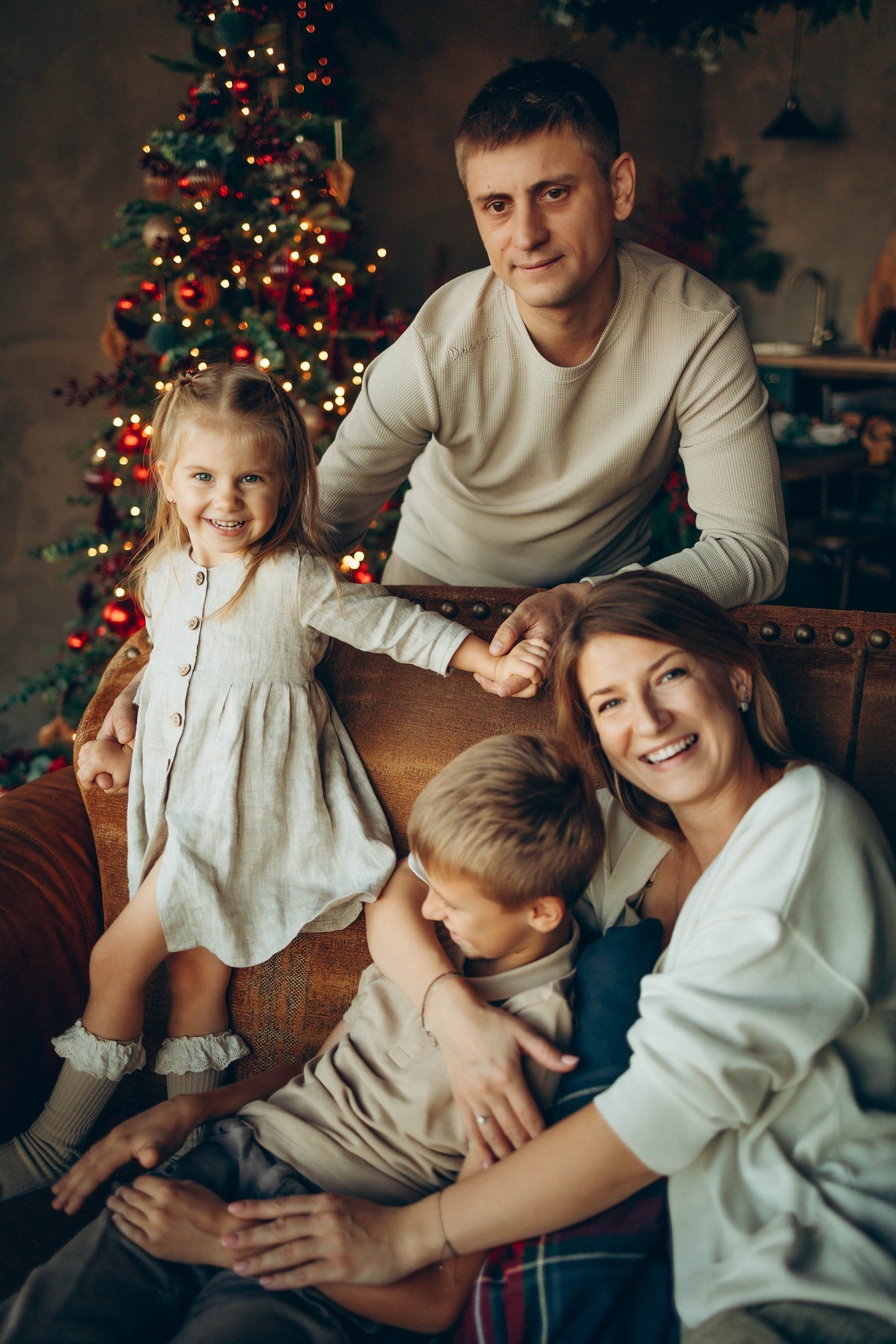 Новогодняя семейная история. Фотограф в Санкт-Петербурге Светлана Арестова