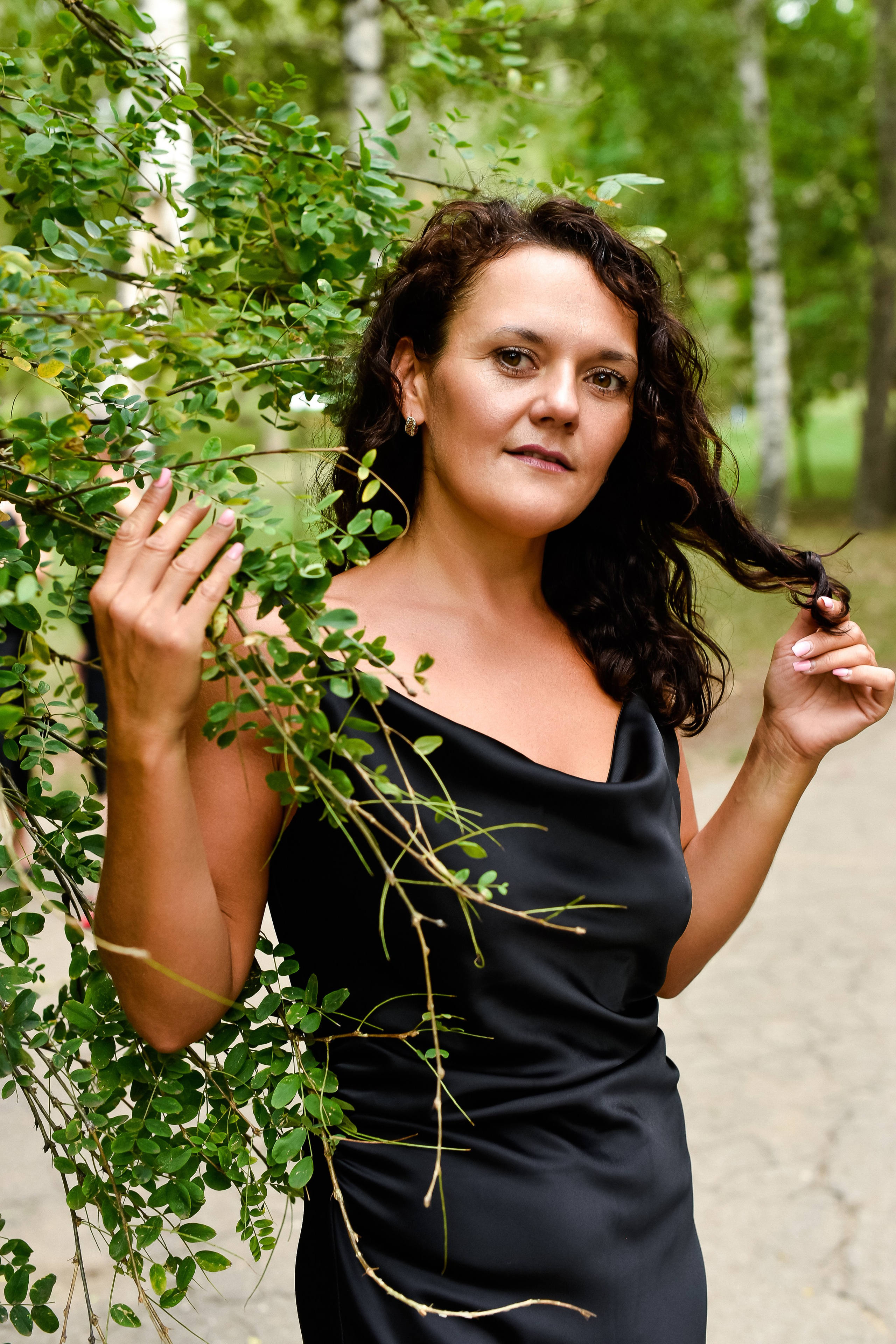 Фитнес-леди