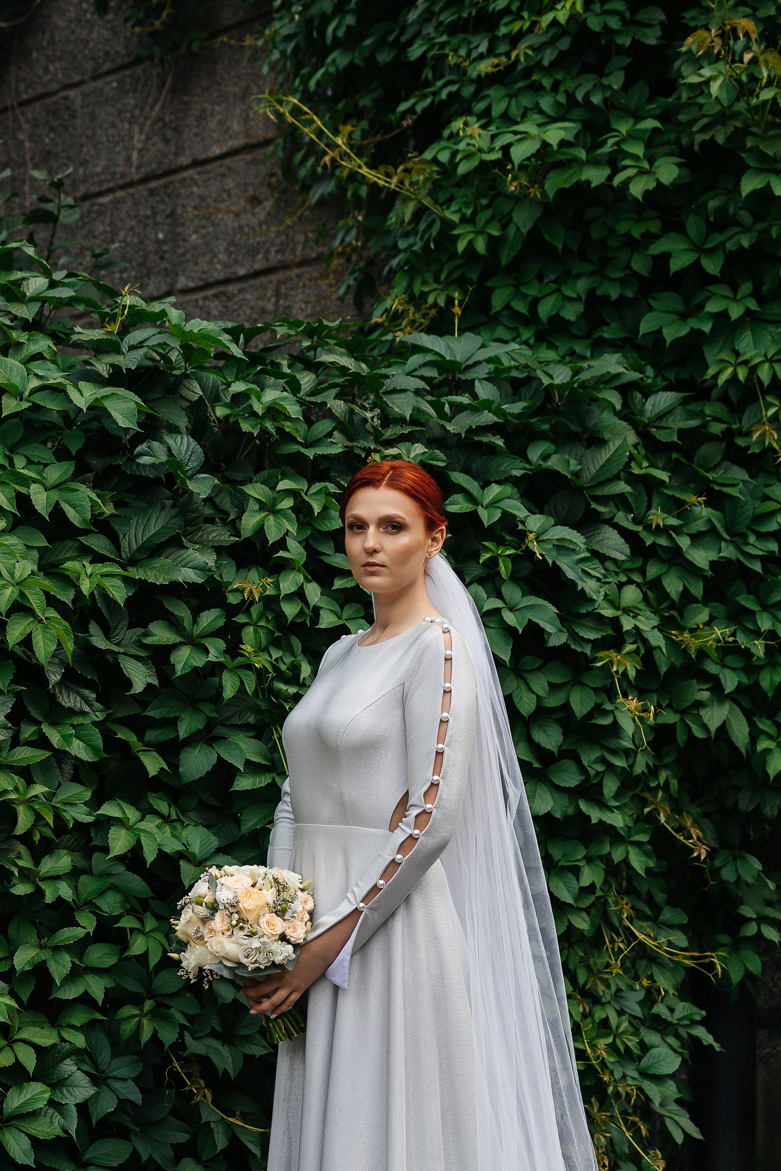 Фотосъемка невесты в эксклюзивном свадебном платье. Олег Сверчков | Свадебный фотограф Вологда