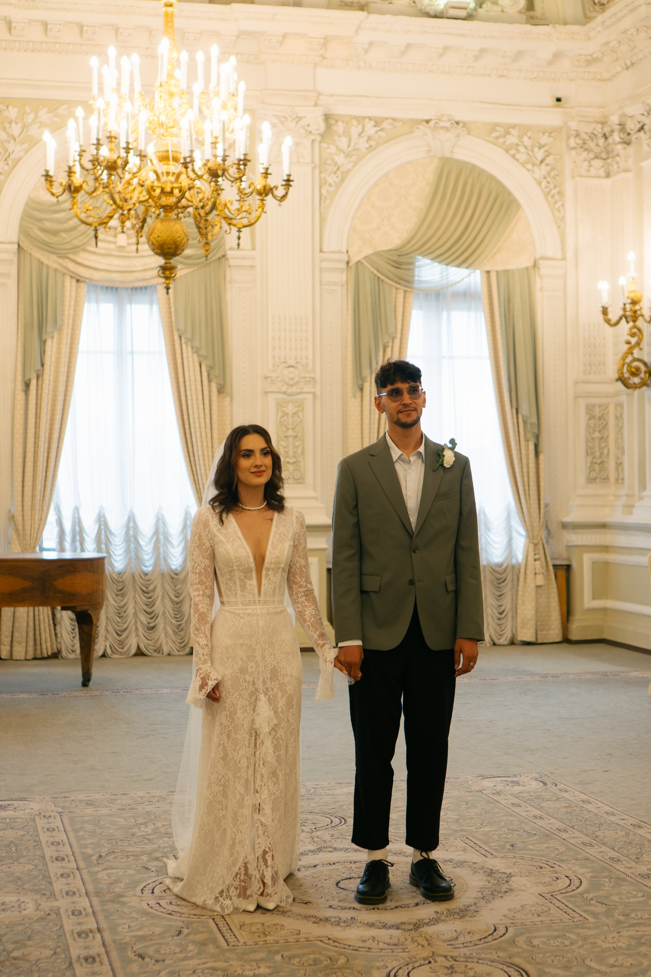 СВАДЕБНАЯ СЬЕМКА В ПЕРВОМ ДВОРЦЕ БРАКОСОЧЕТАНИЯ. Профессиональный фотограф, Санкт-Петербург — Виктория Богомолова