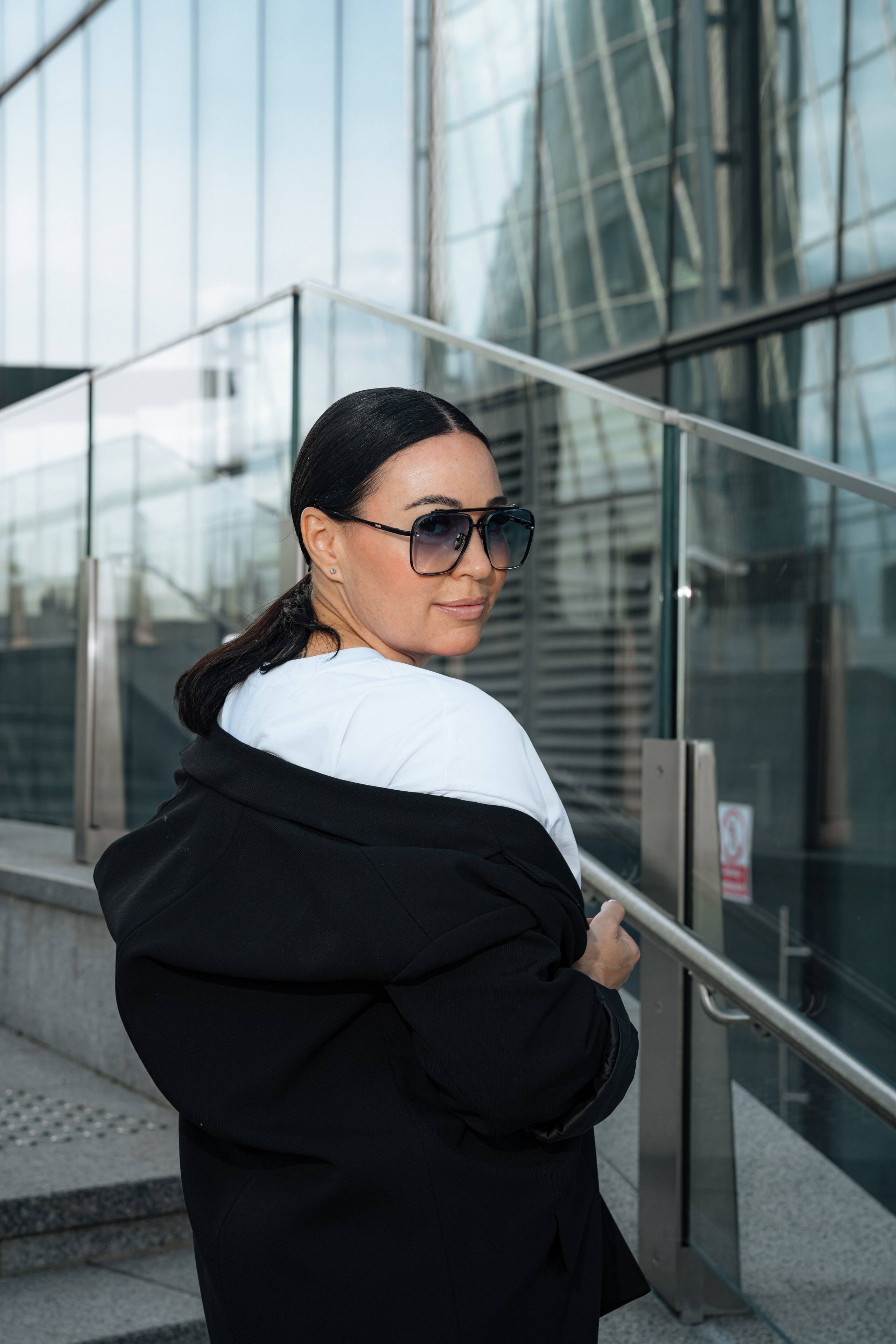 Елена. Лахта центр. Портретный фотограф в Санкт-Петербурге Дмитриева Наталия