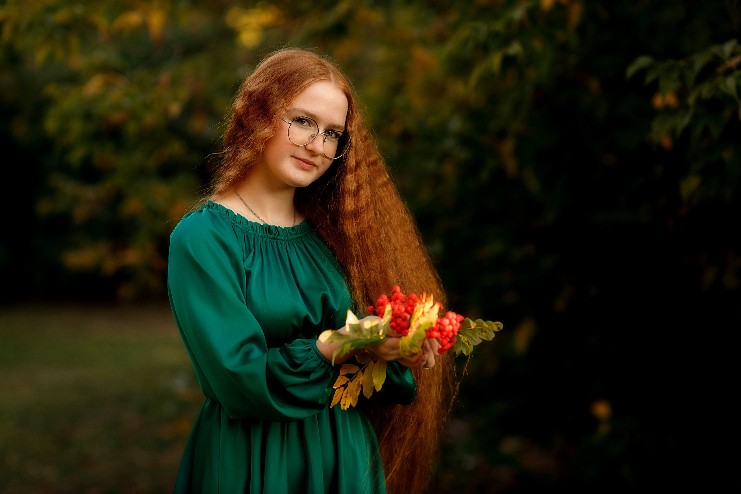 Осенняя фотосессия с Аней. Портретный и репортажный фотограф в Чебоксарах Андриян Чаркин