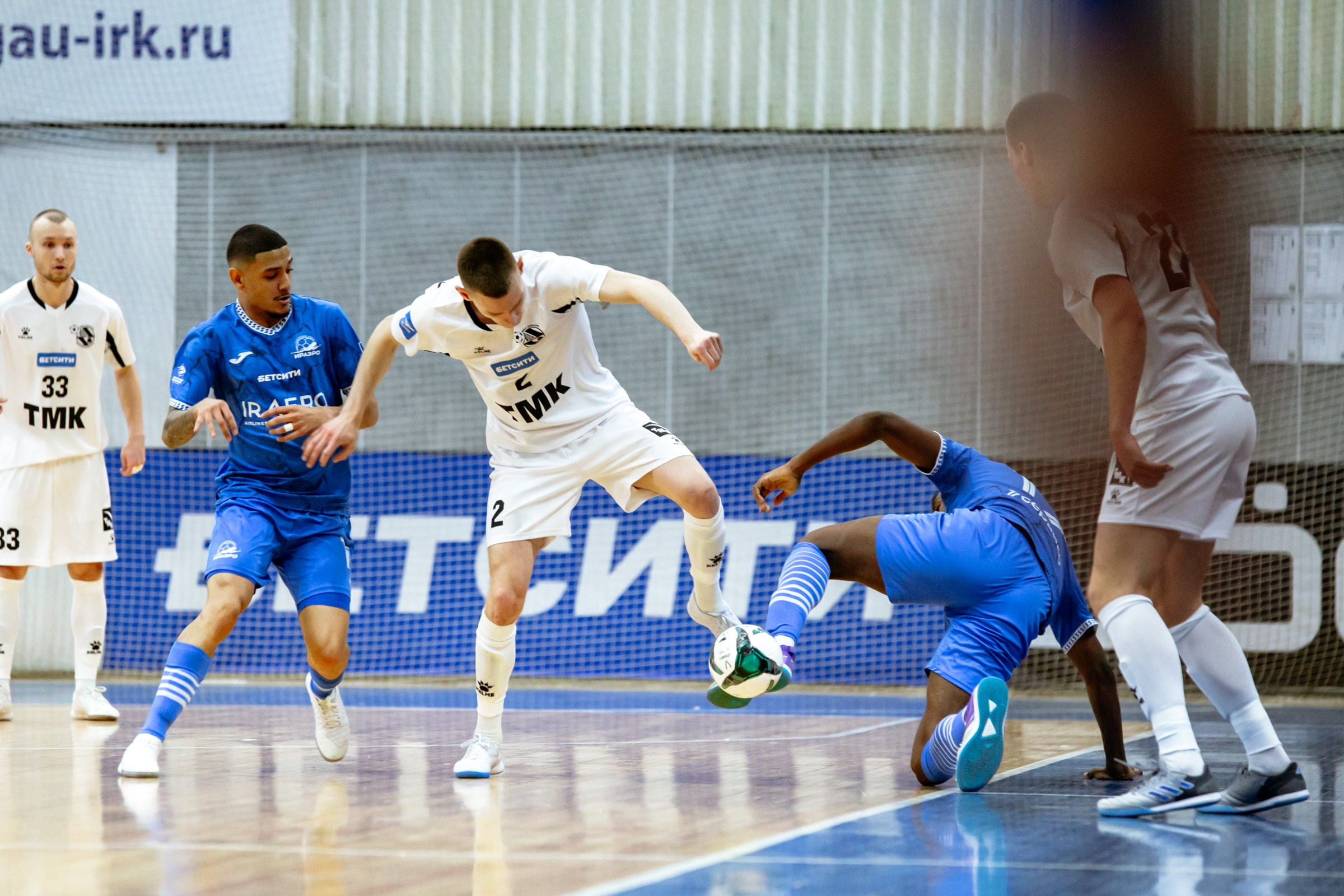 БЕТСИТИ Суперлига по футзалу | ИрАэро — Синара | 11.10.25. Фотограф в Иркутске Евгения Айвазова