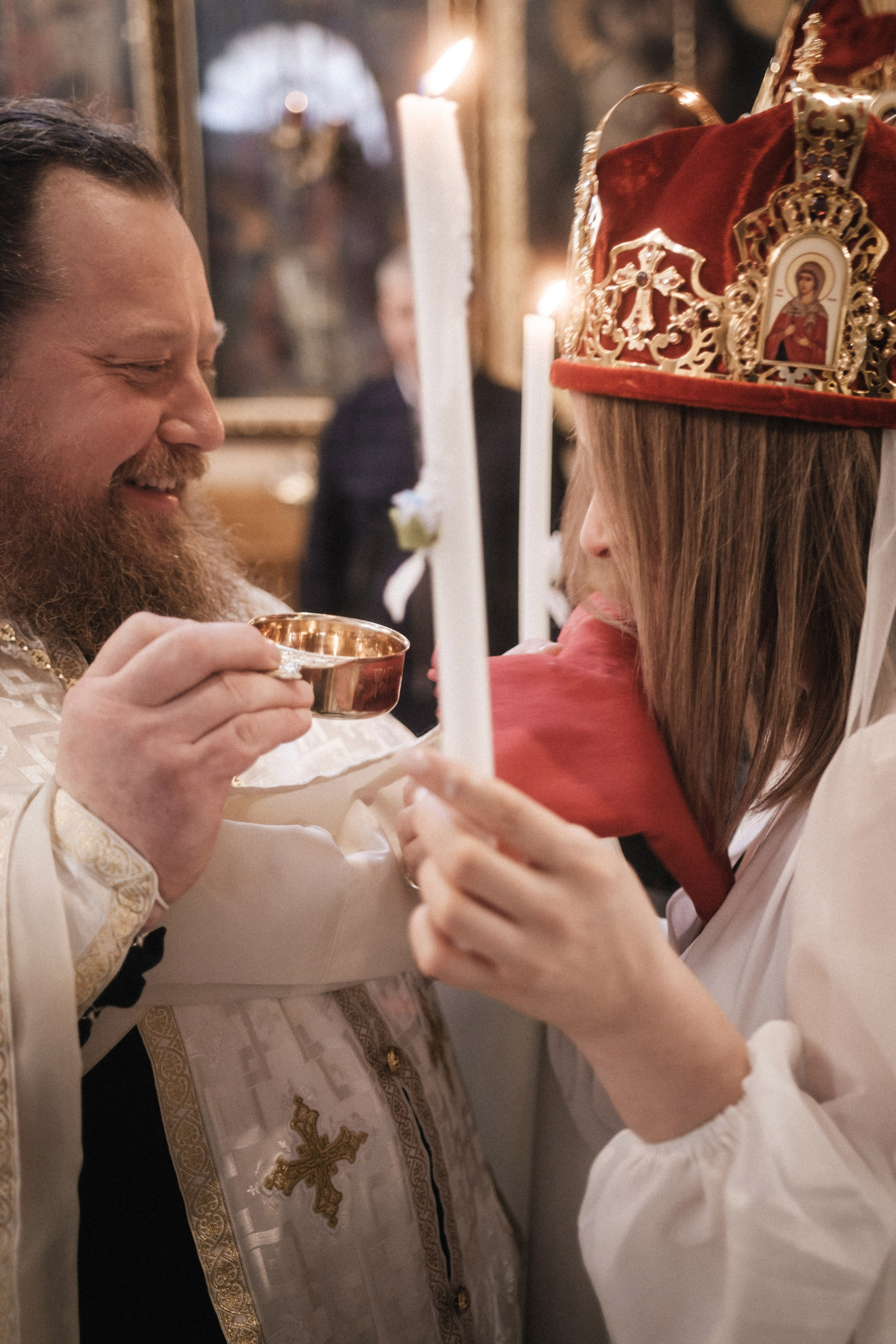 Венчание Дмитрия и Полины. Фотограф в Москве Максим Скоробогатов