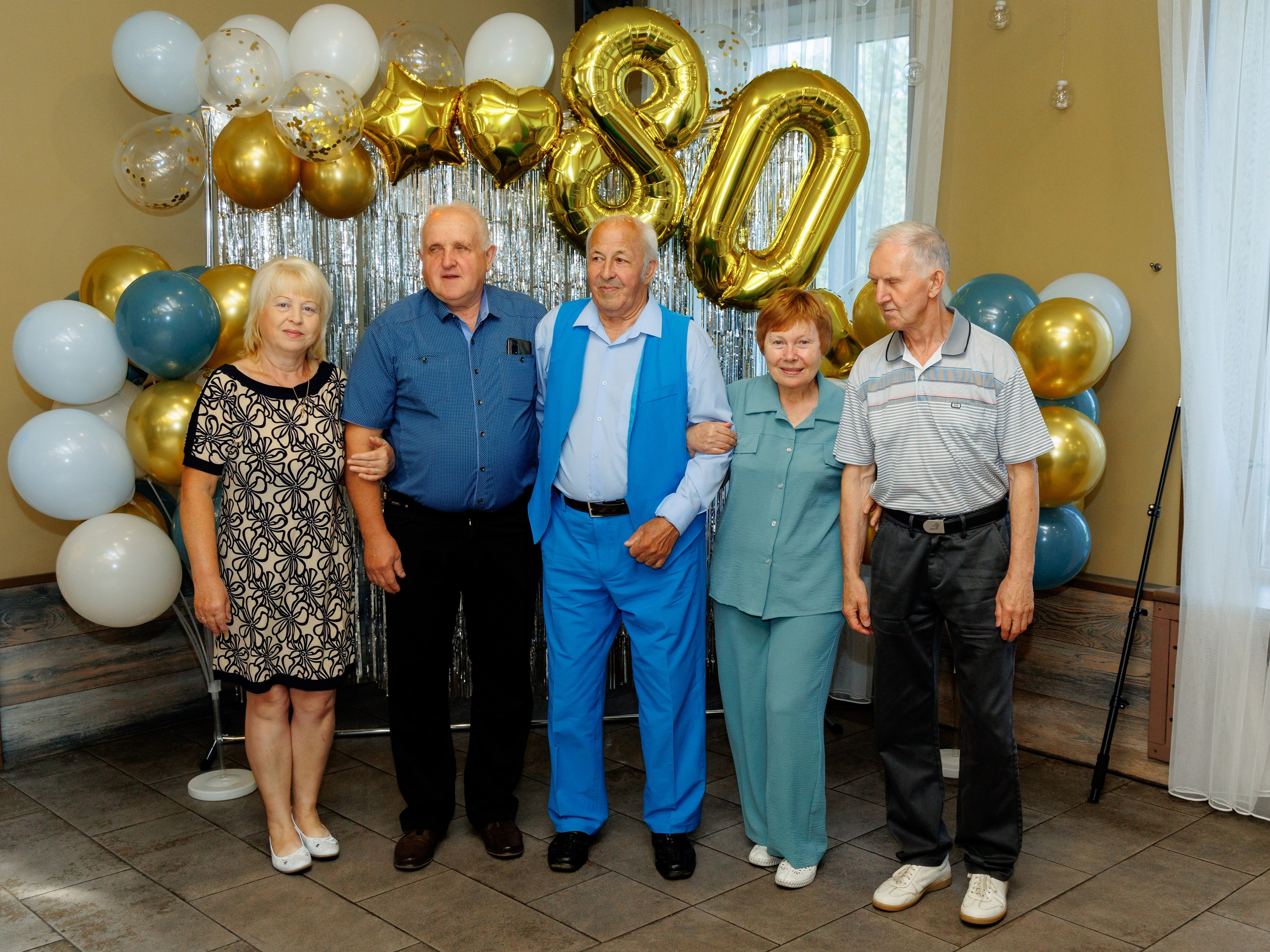 Юбилей Александру Матвеевичу 80 лет. Свадебный и семейный фотограф в г. Волхов Алексей Кочерыжкин