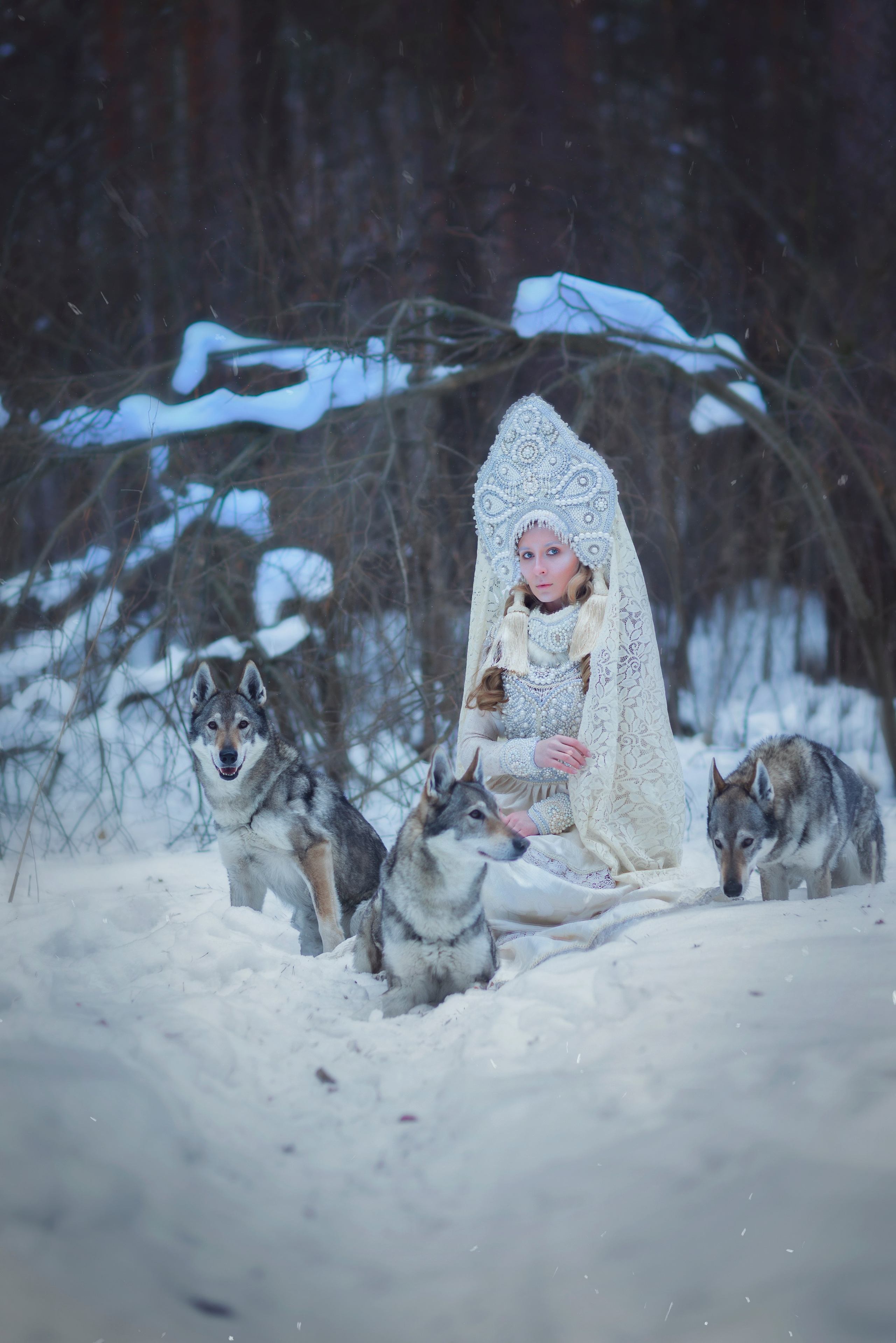 Снежная королева. Художественный фотограф в Екатеринбурге Брук Мария