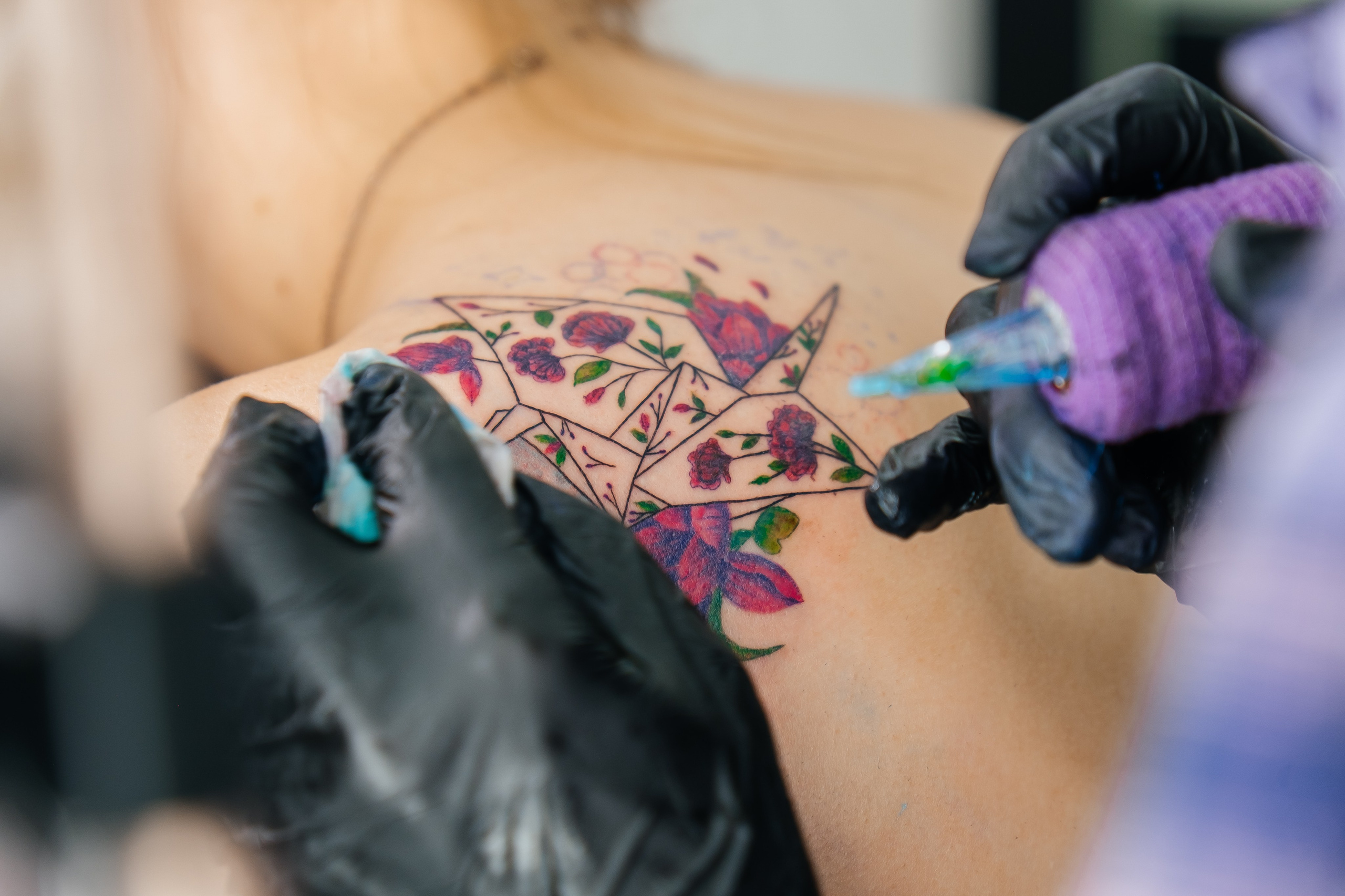 Ирина — тату мастер. Фотограф Молчанов Александр