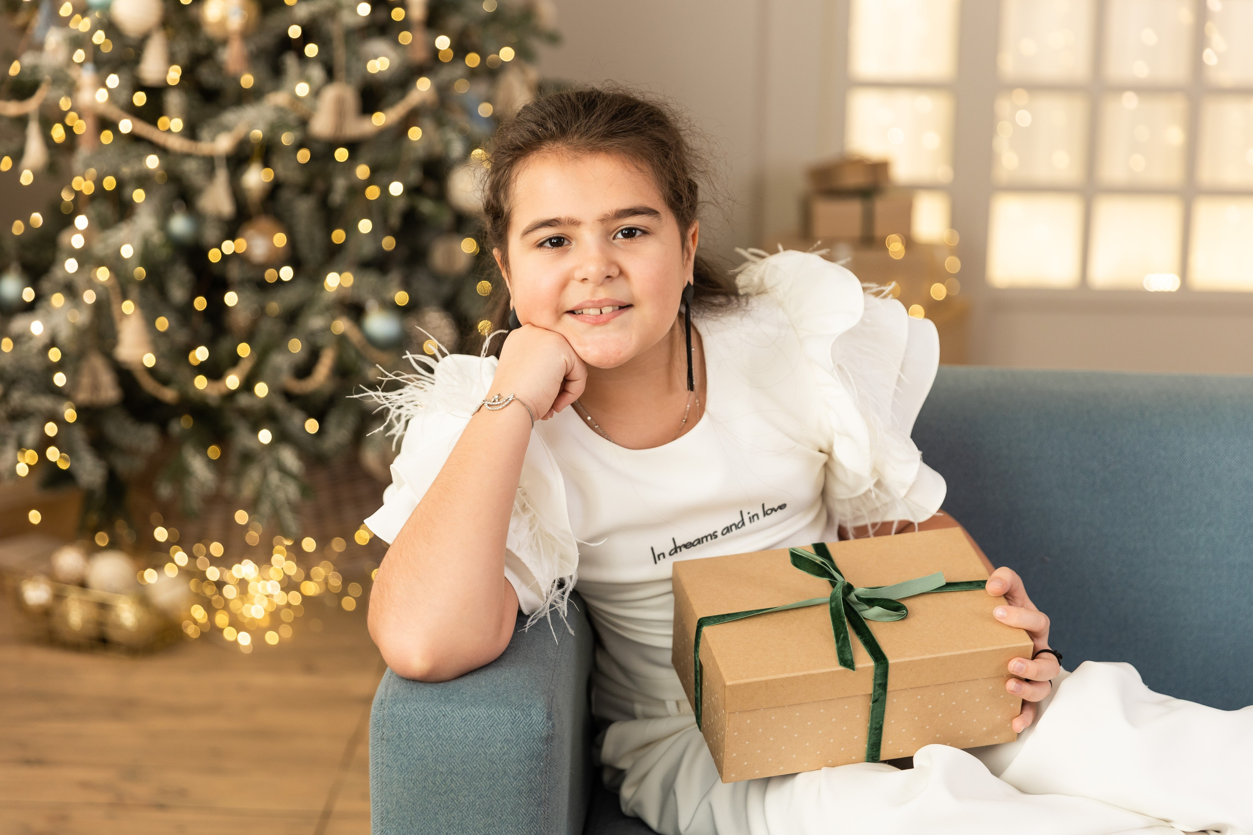 Новогодняя фотосессия в студии 4 класс. Семейный, детский, школьный фотограф в Благовещенске Яна Белоусова