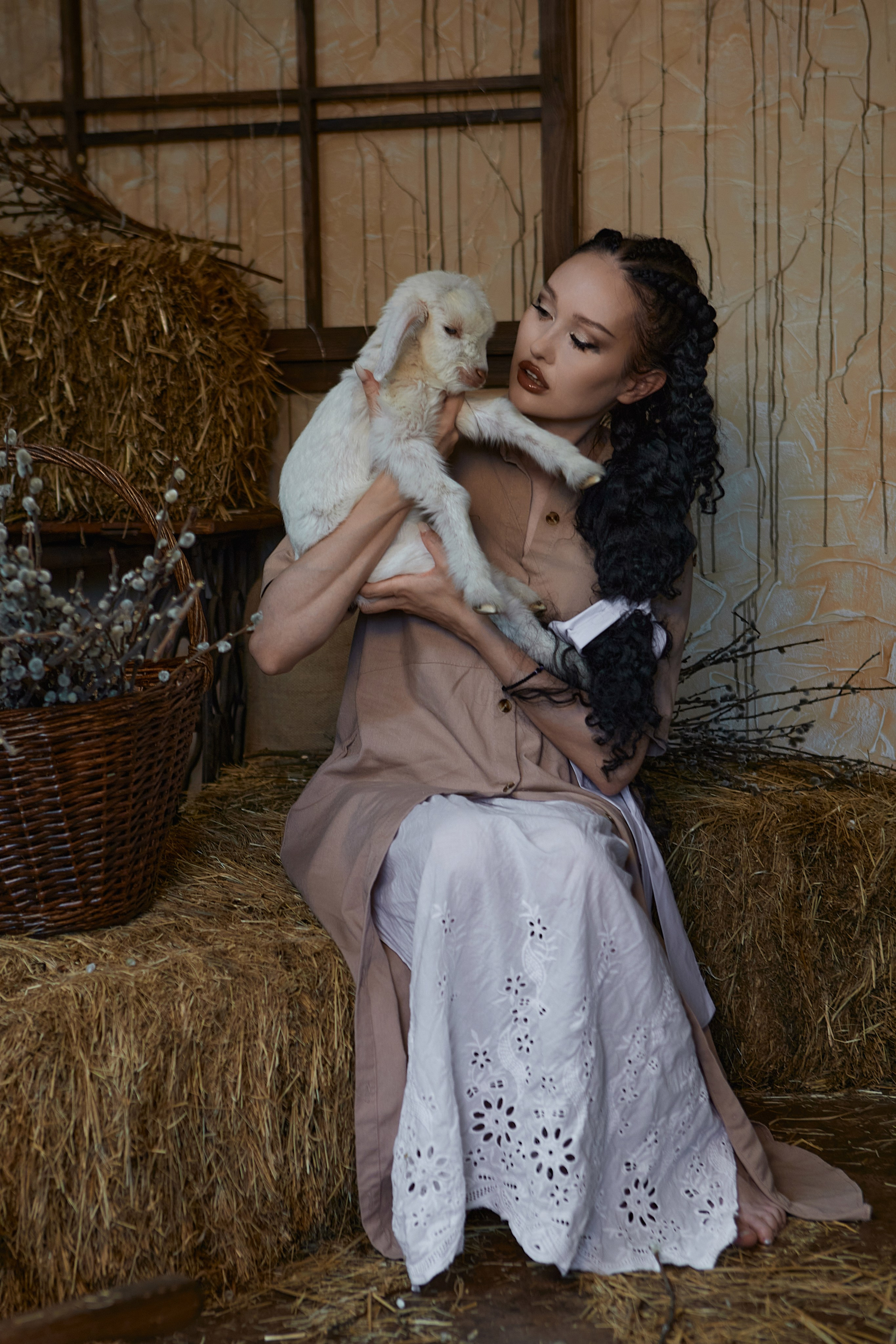 Фотосессия с маленькой козочкой. Семейный и свадебный фотограф в Краснодаре Михеева Светлана