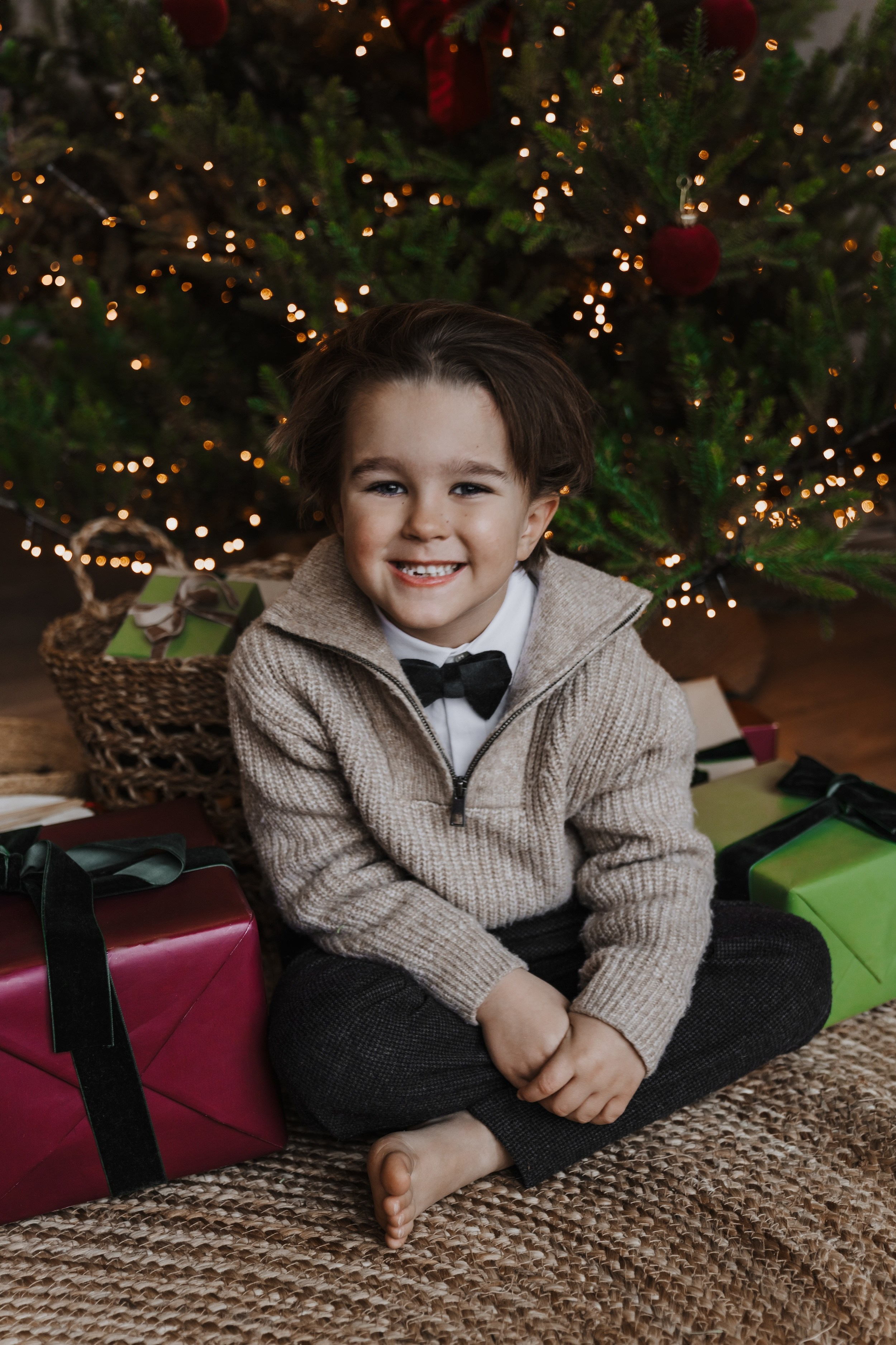 Лиза, Скарлетт, Винсент и Деннис. Минск, Рождество. Olga Modjaro