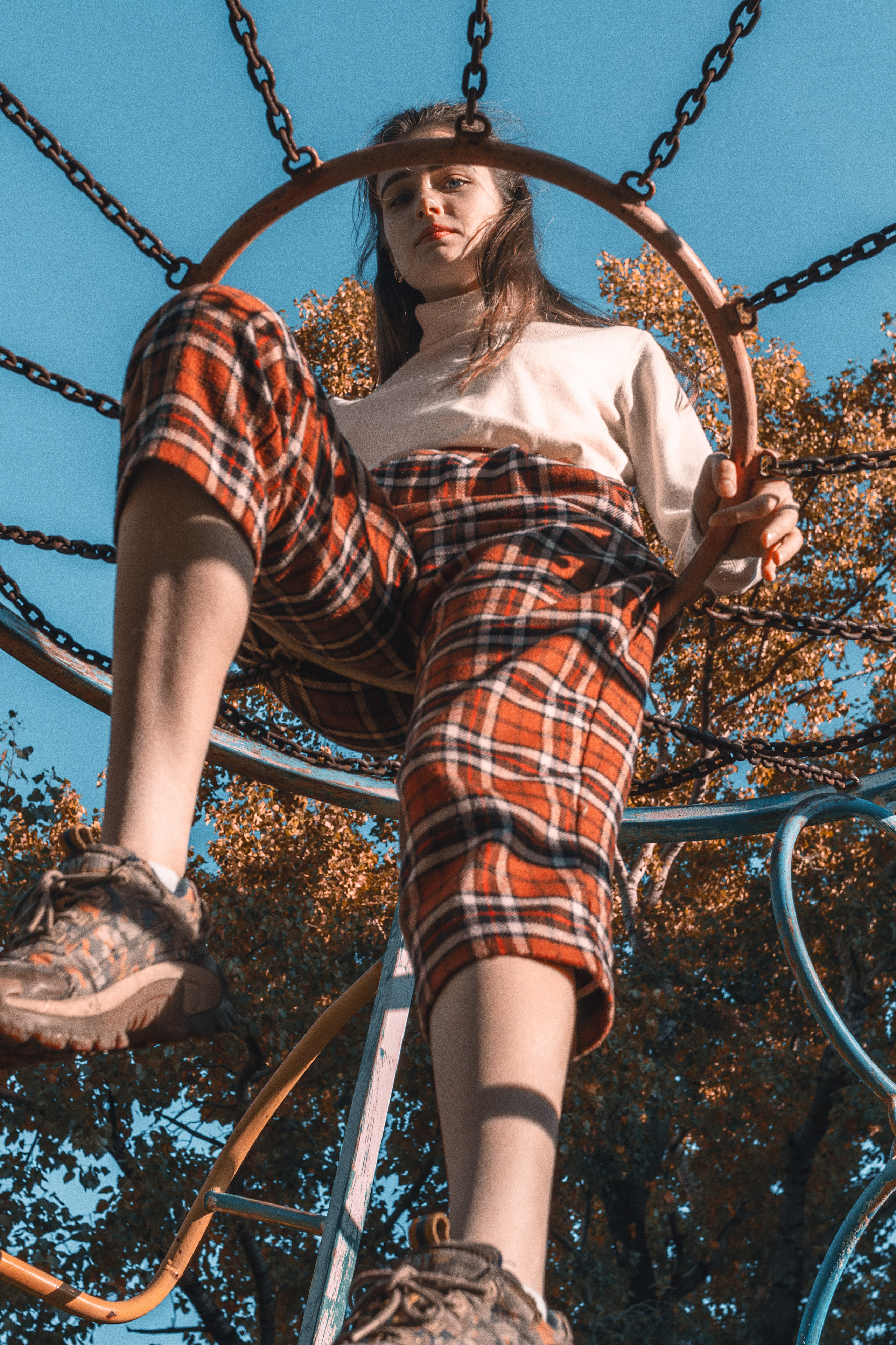 Осень. Фотограф в Новокузнецке