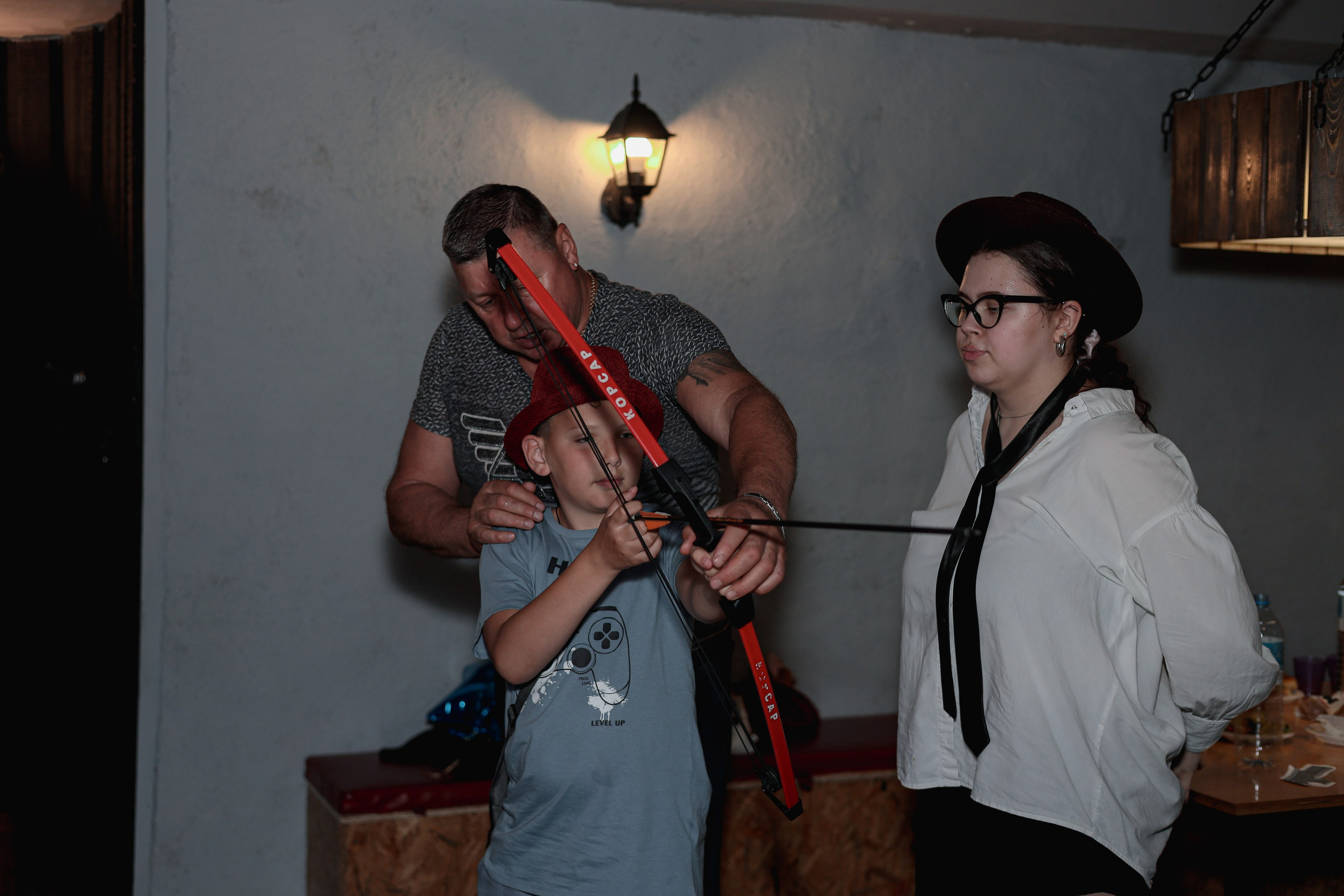 День рождение в стрелковом клубе. Фотограф Надршина Лилия