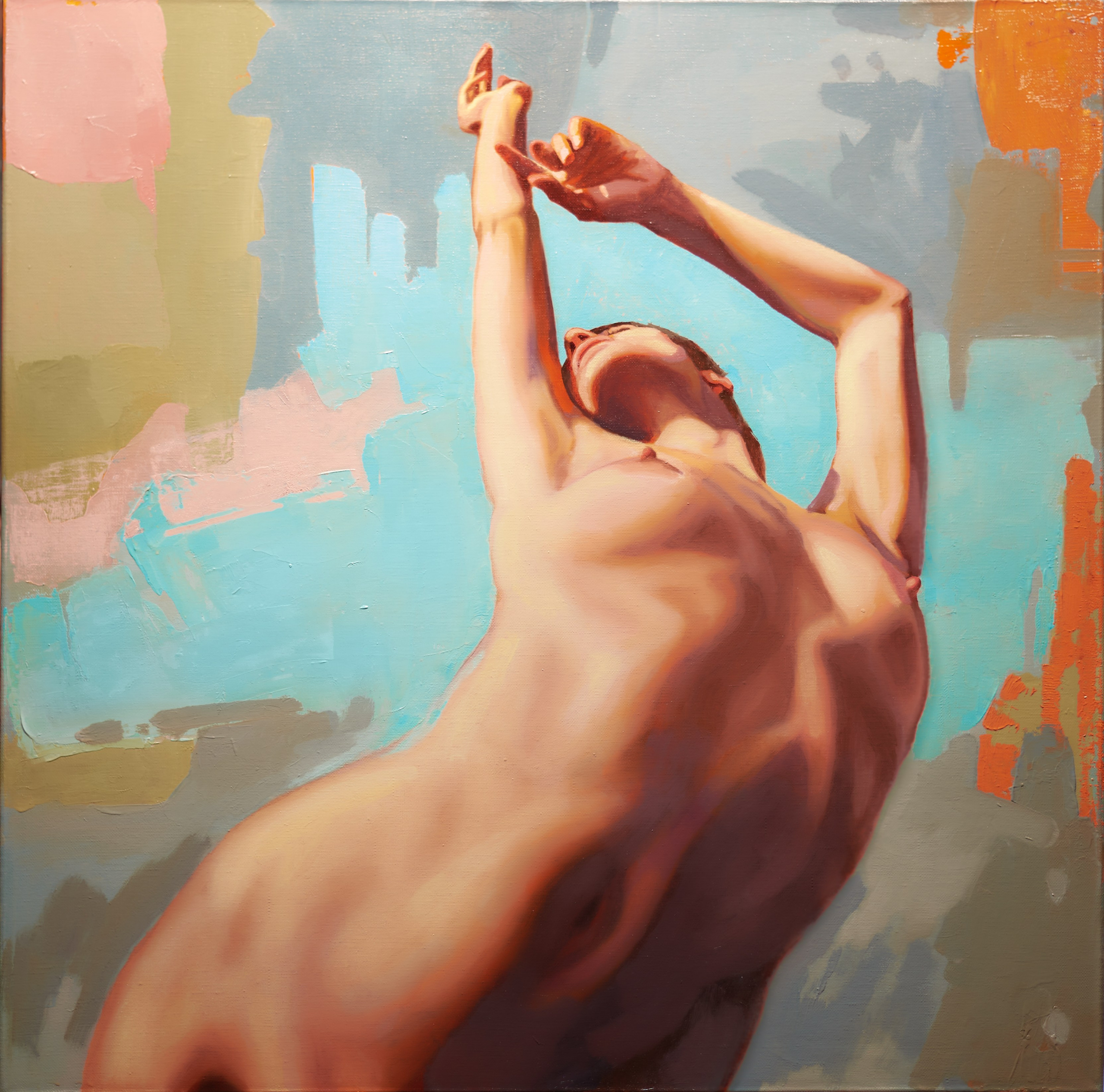 Масло. Холст. 70х70 см. 2023.г