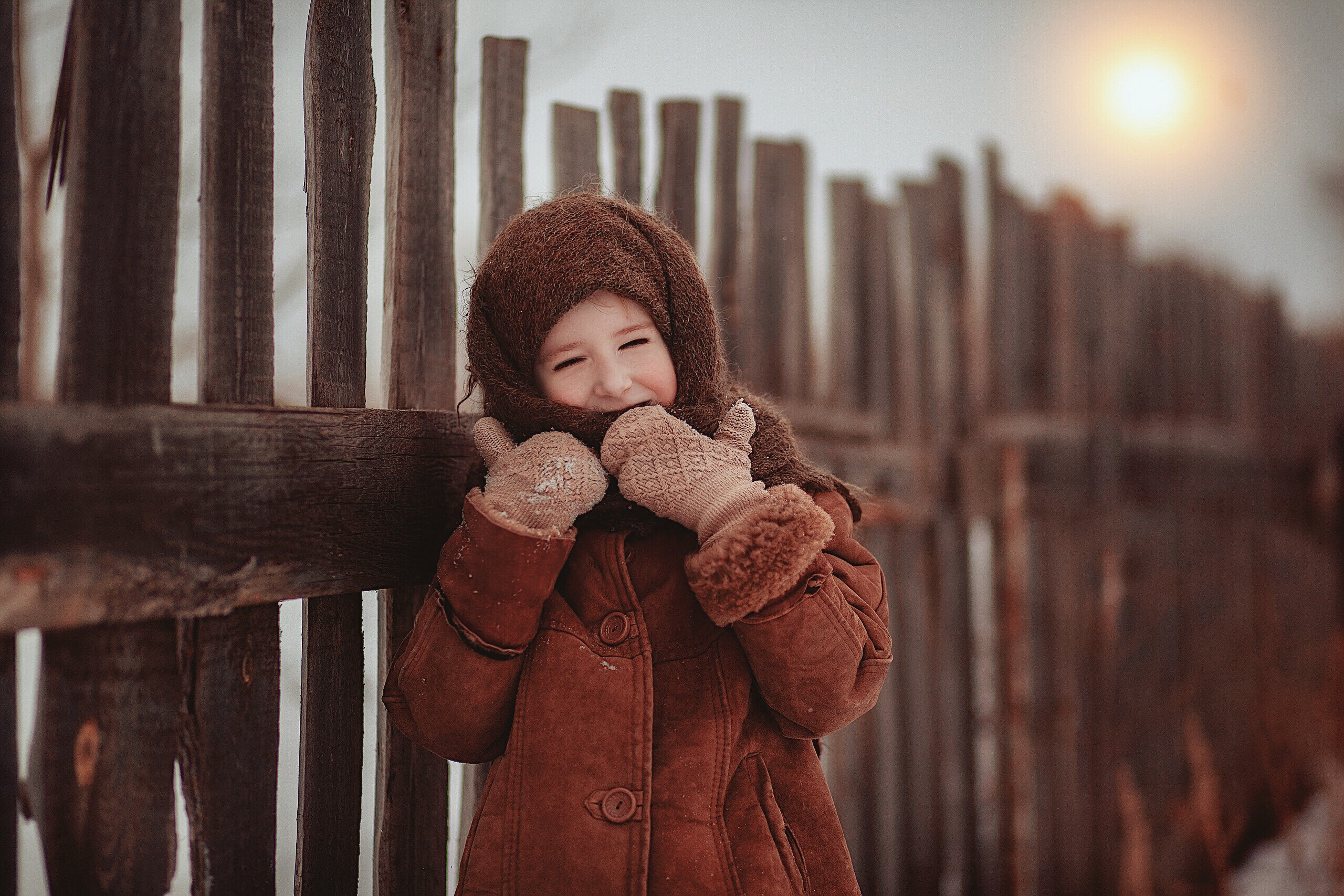 Зимняя история. Семейный фотограф в Челябинске Ева Юрина