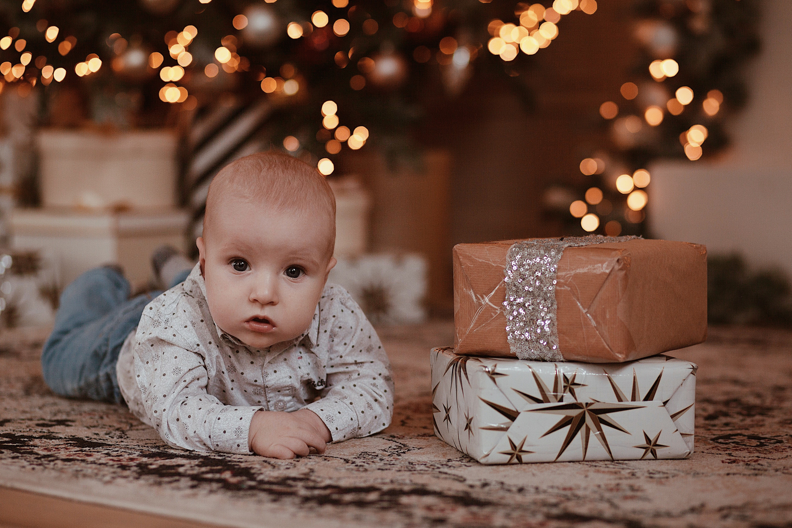 Новогодние Кирилл и Дарьяна. Семейный фотограф в Челябинске Ева Юрина