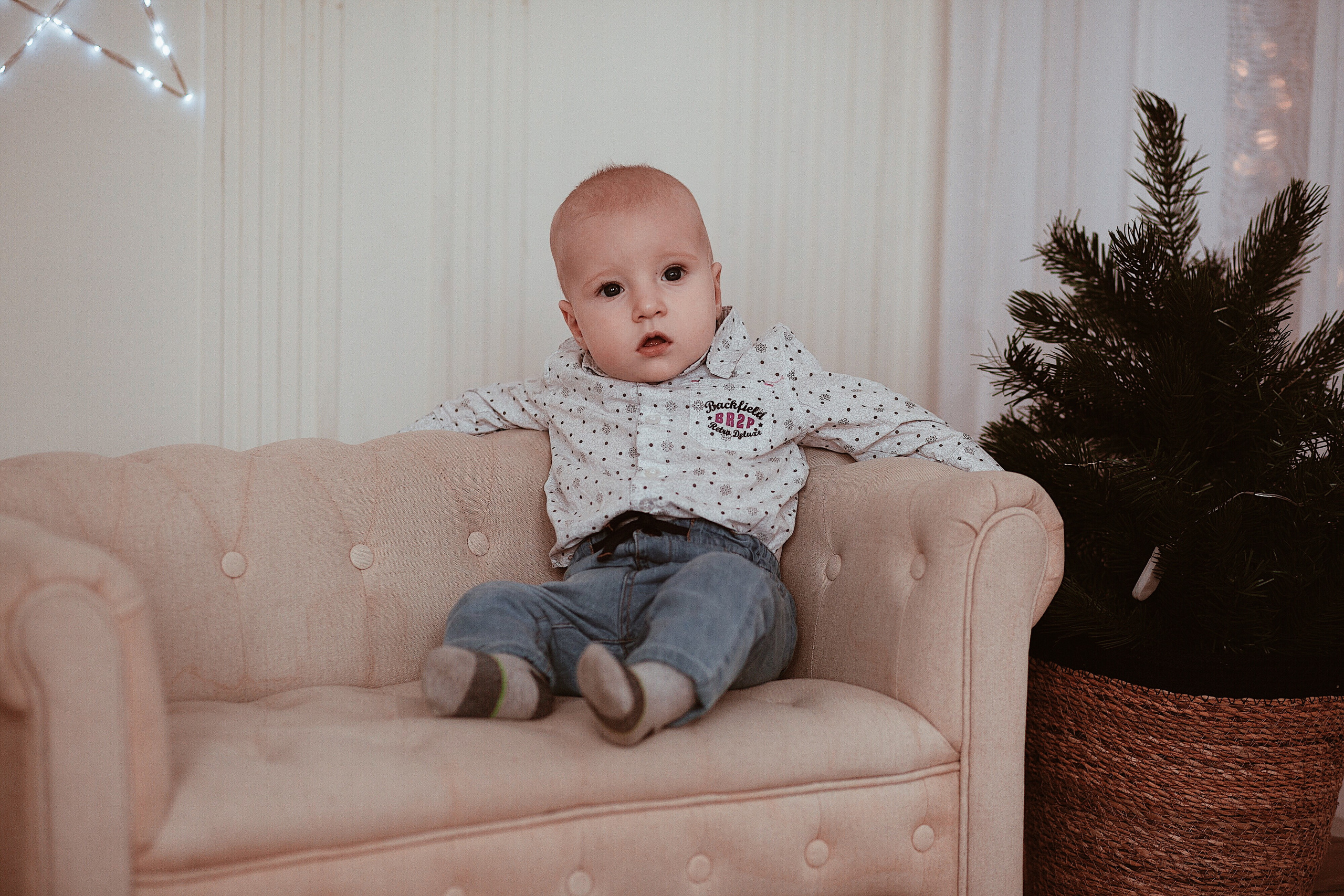 Новогодние Кирилл и Дарьяна. Семейный фотограф в Челябинске Ева Юрина