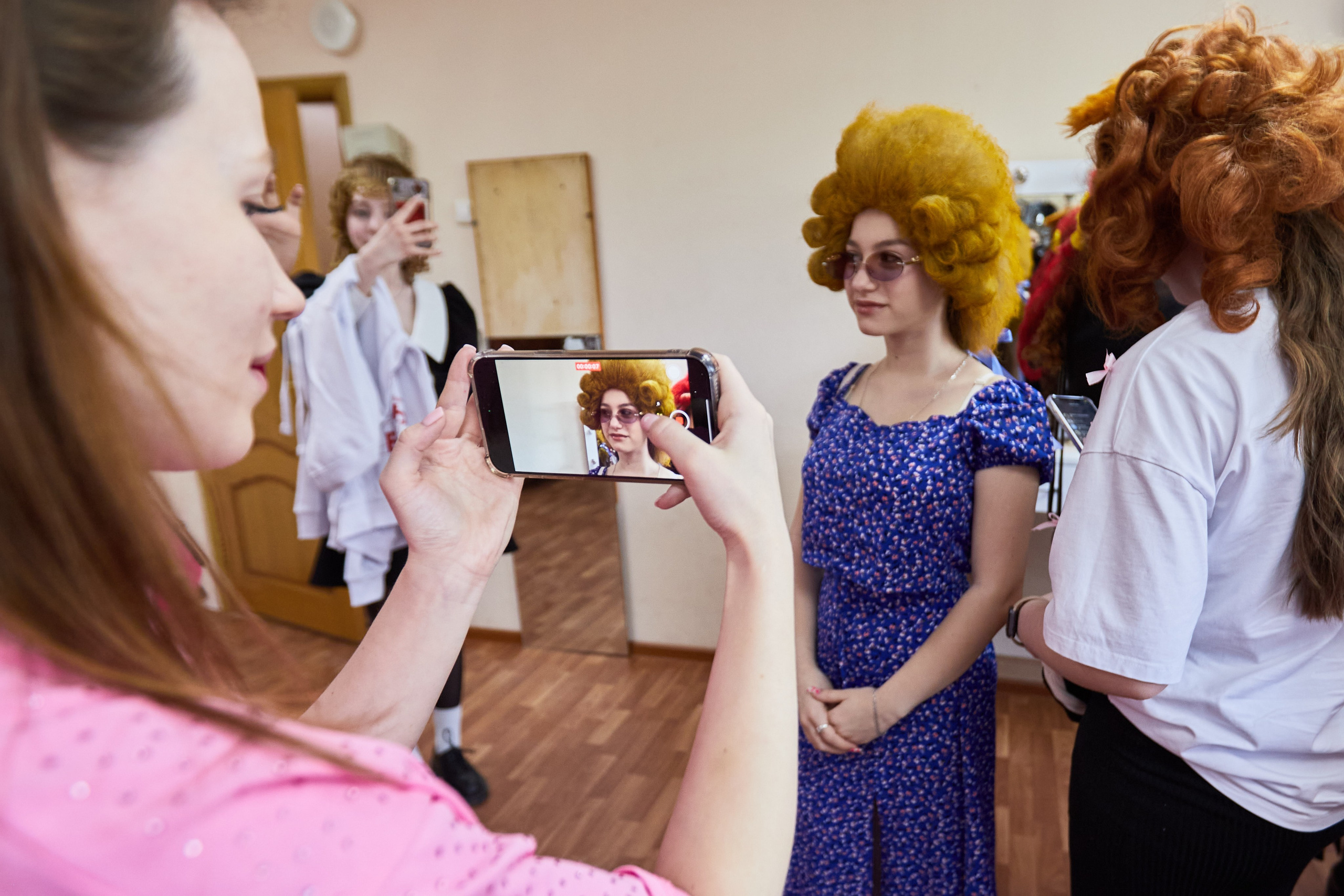 Экскурсия в театре. Фотограф Юлия Маринина