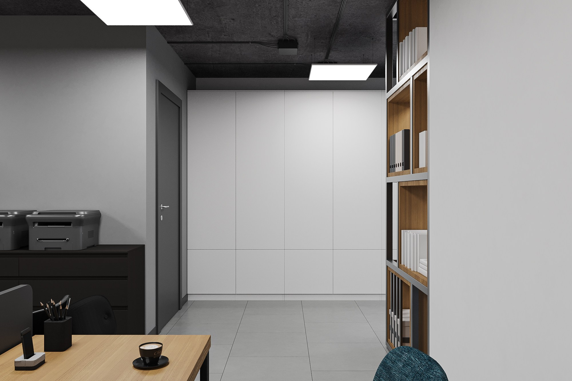 Офисы рекламного агенства «СиЭмБи, 150 м². Студия дизайна