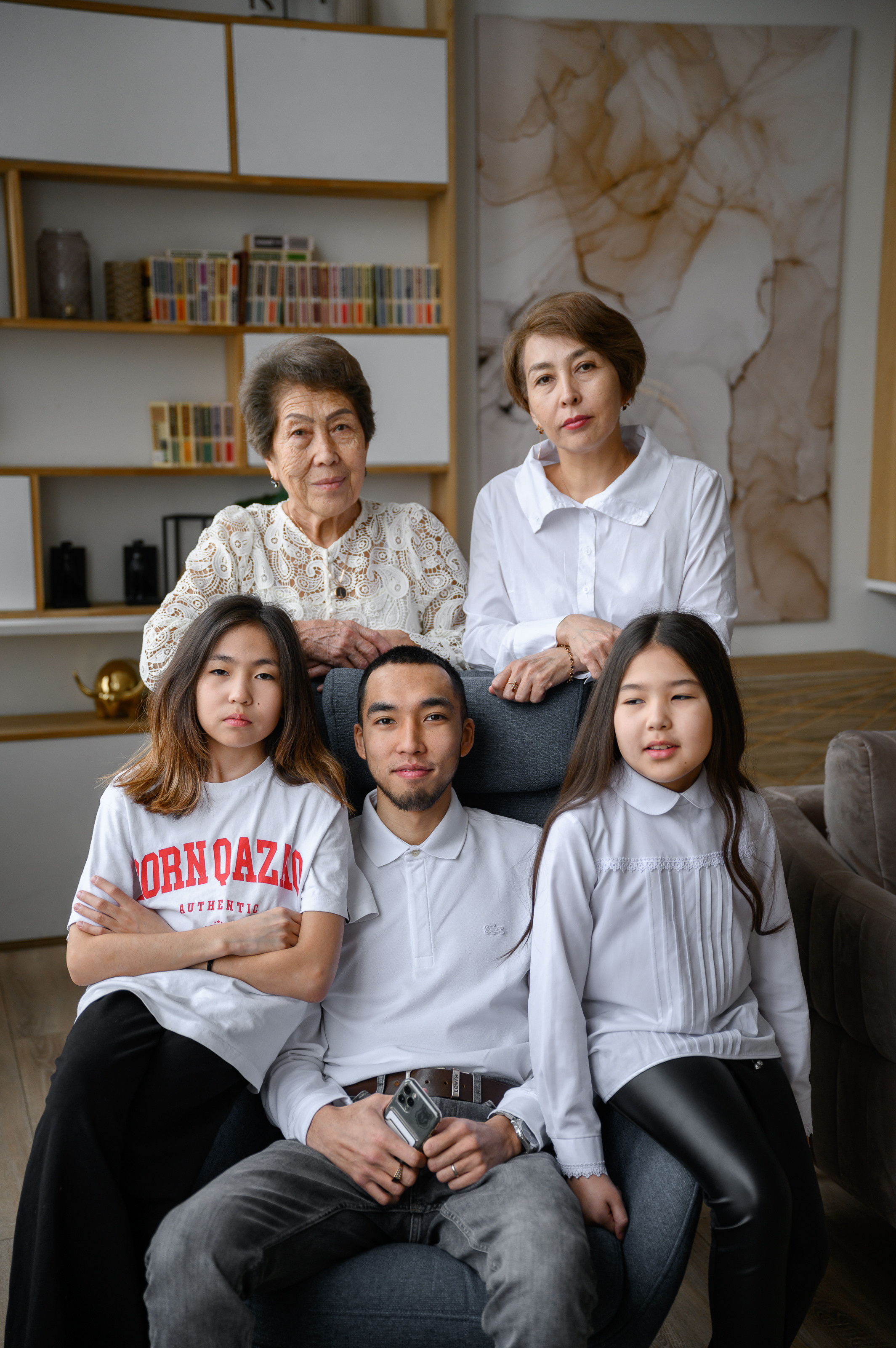 Семейная съёмка в студии. Semerlina.ru