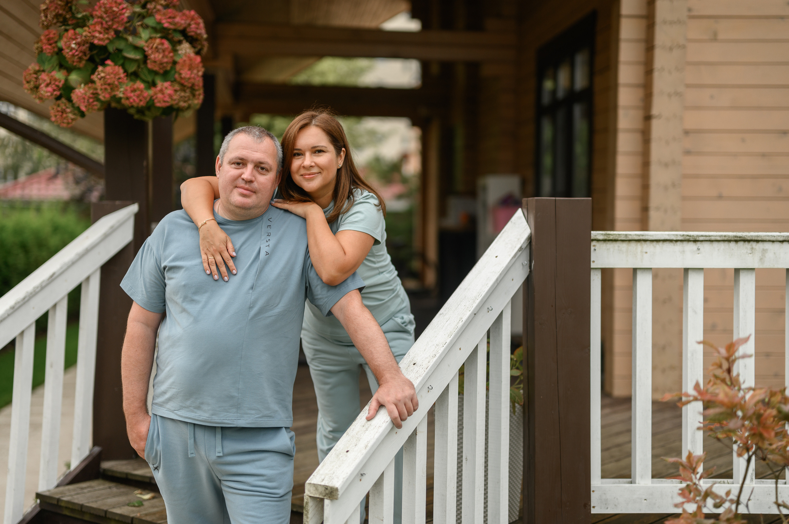 Семейная съёмка в загородном доме. Semerlina.ru