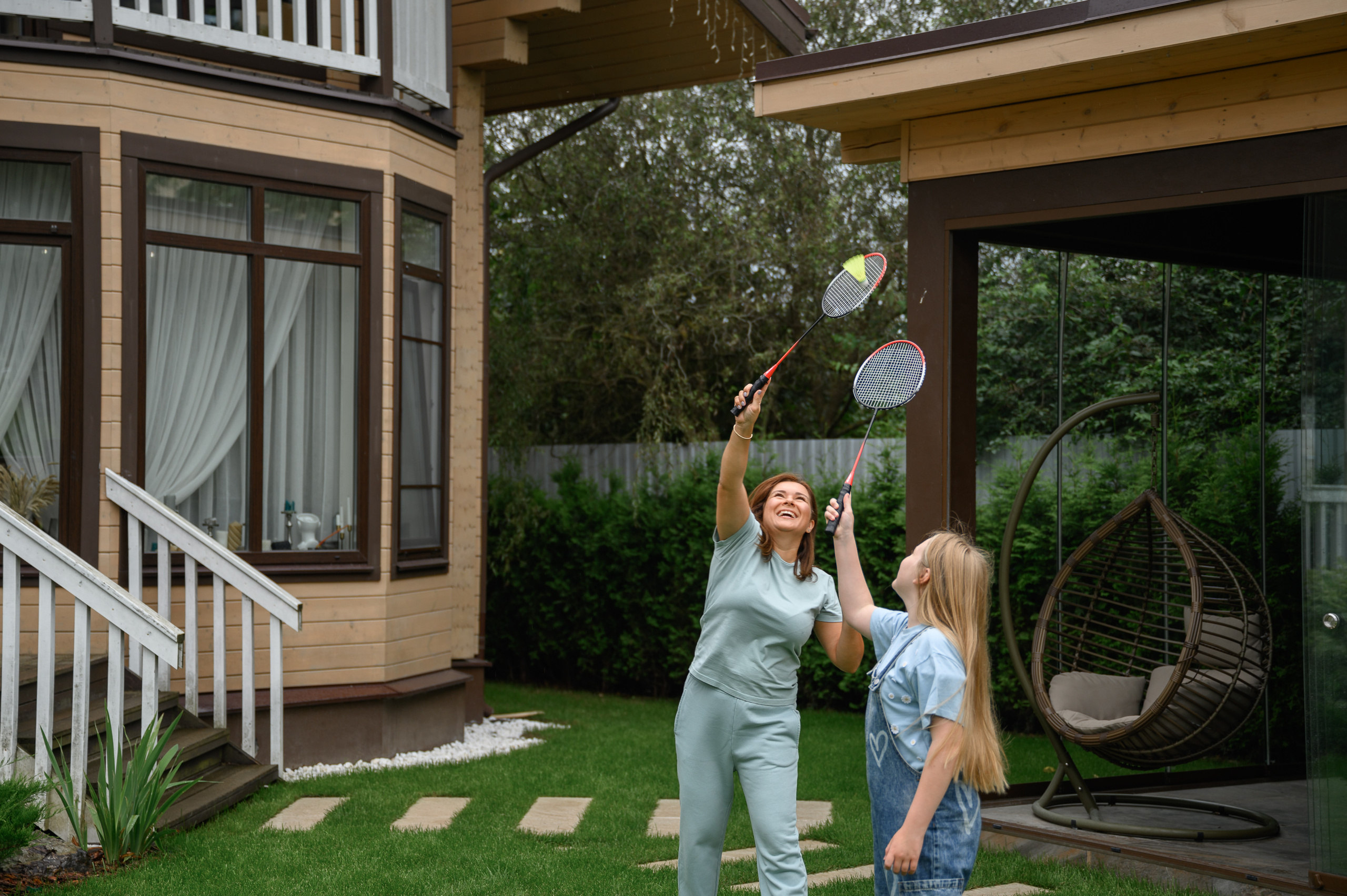 Семейная съёмка в загородном доме. Semerlina.ru