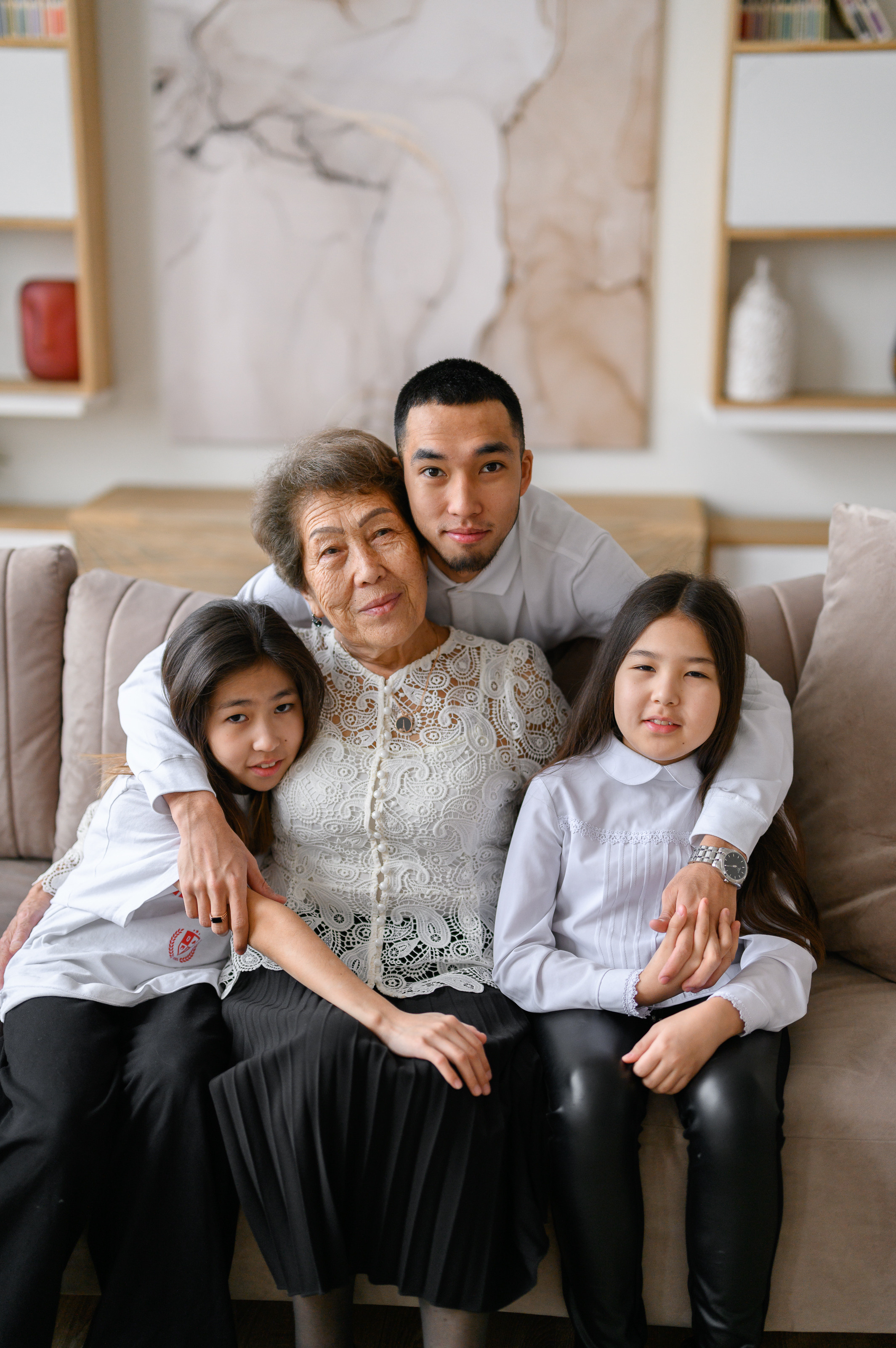 Семейная съёмка в студии. Semerlina.ru