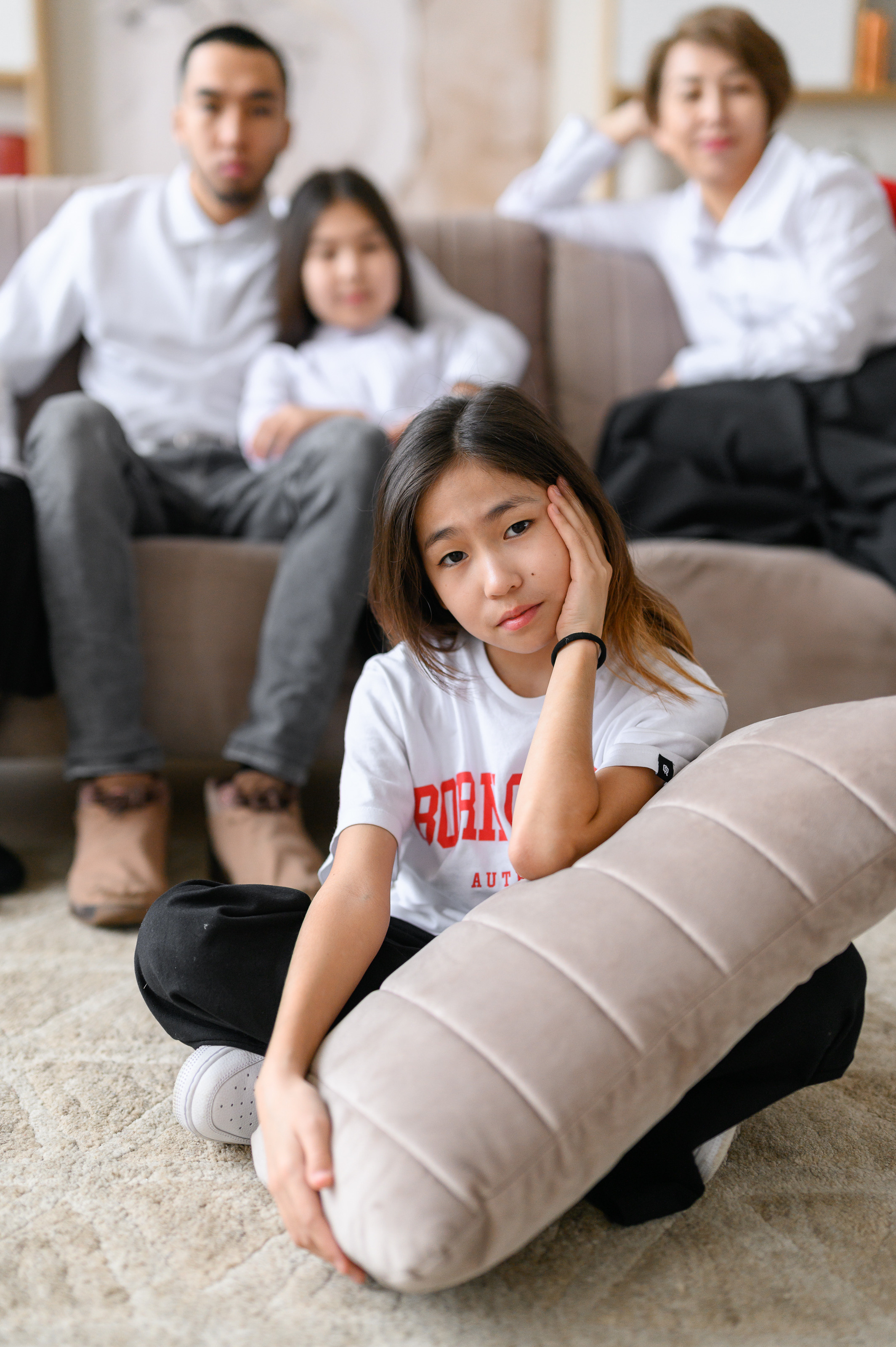 Семейная съёмка в студии. Semerlina.ru