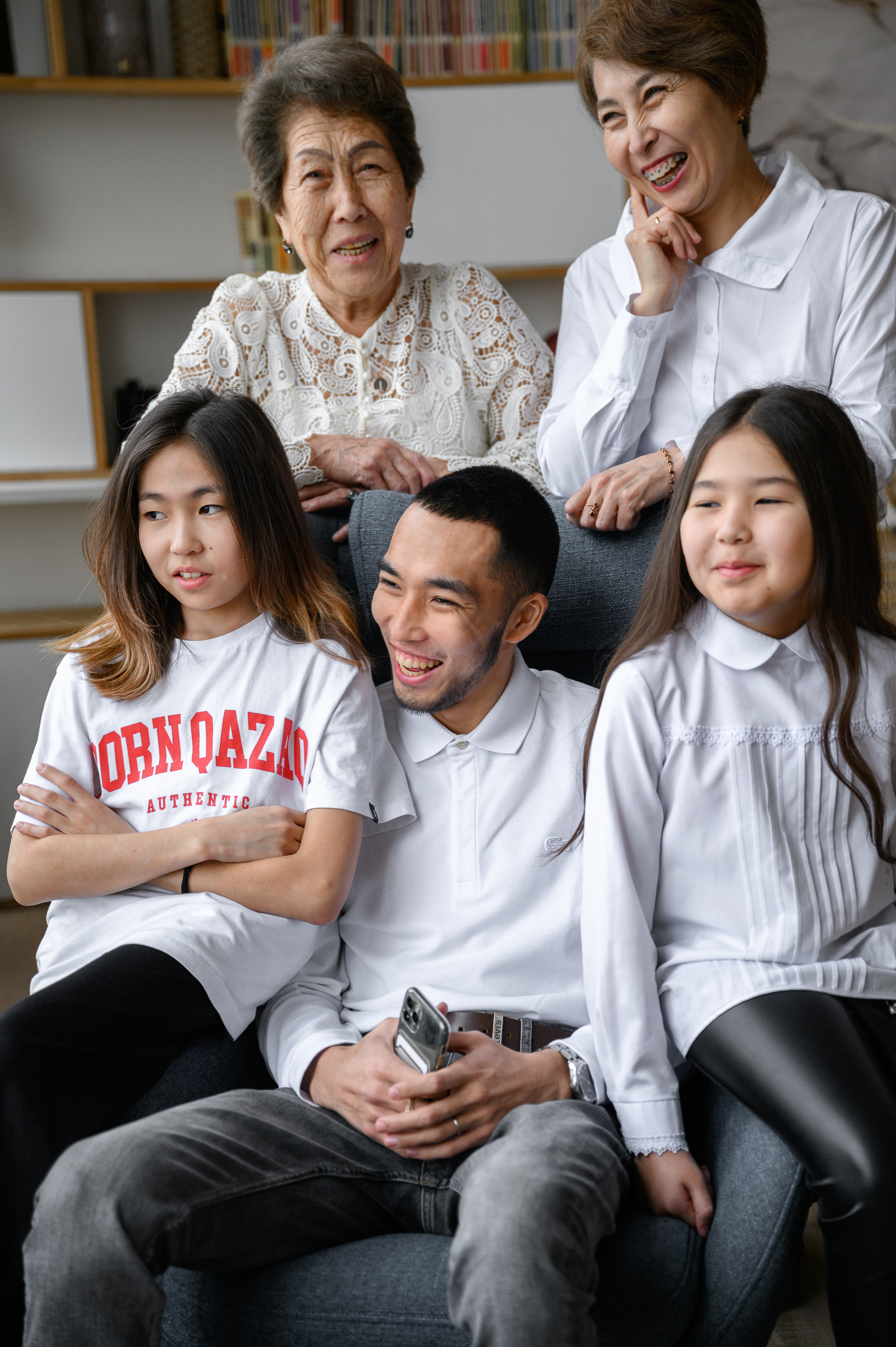 Семейная съёмка в студии. Semerlina.ru