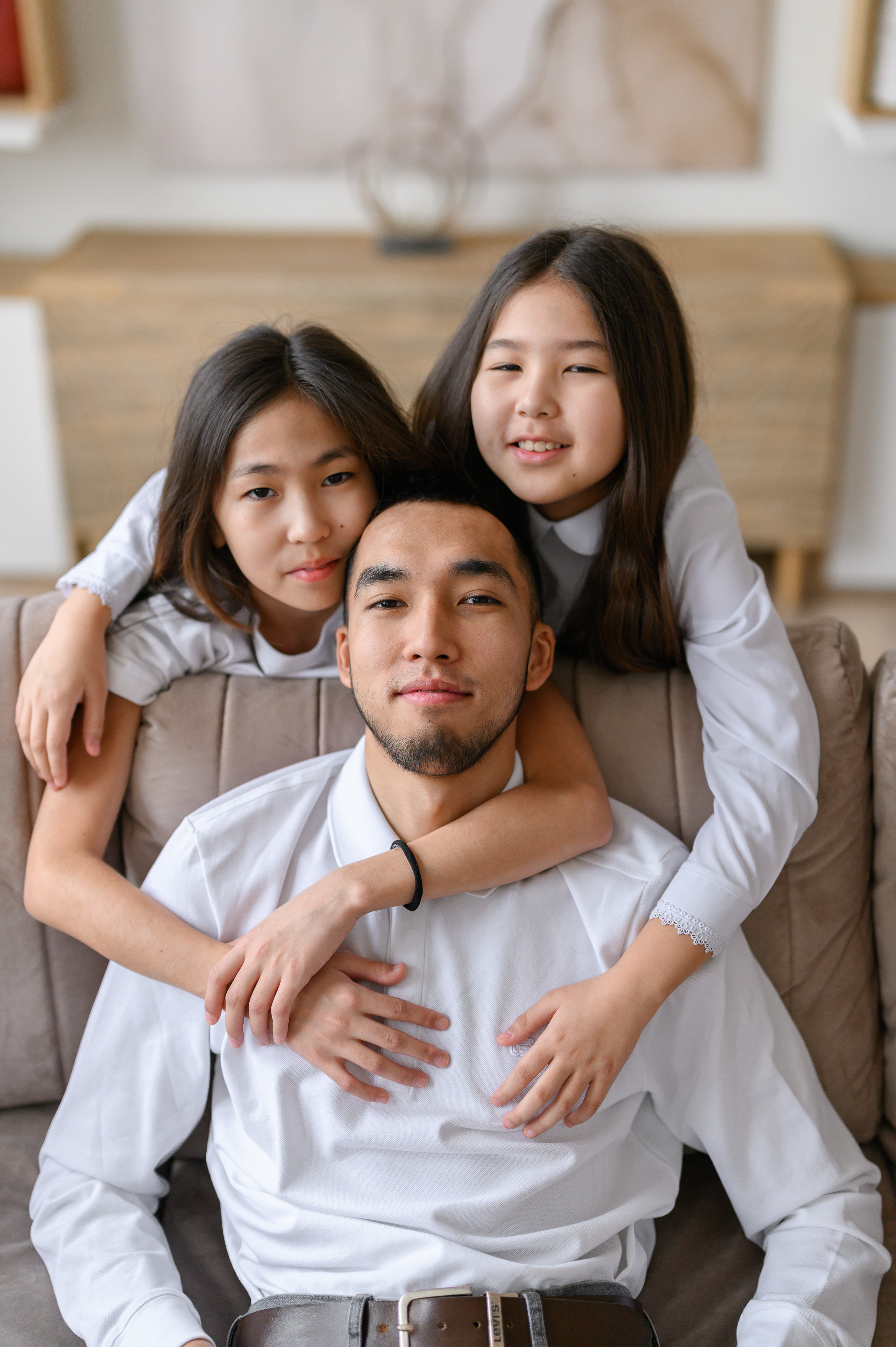 Семейная съёмка в студии. Semerlina.ru