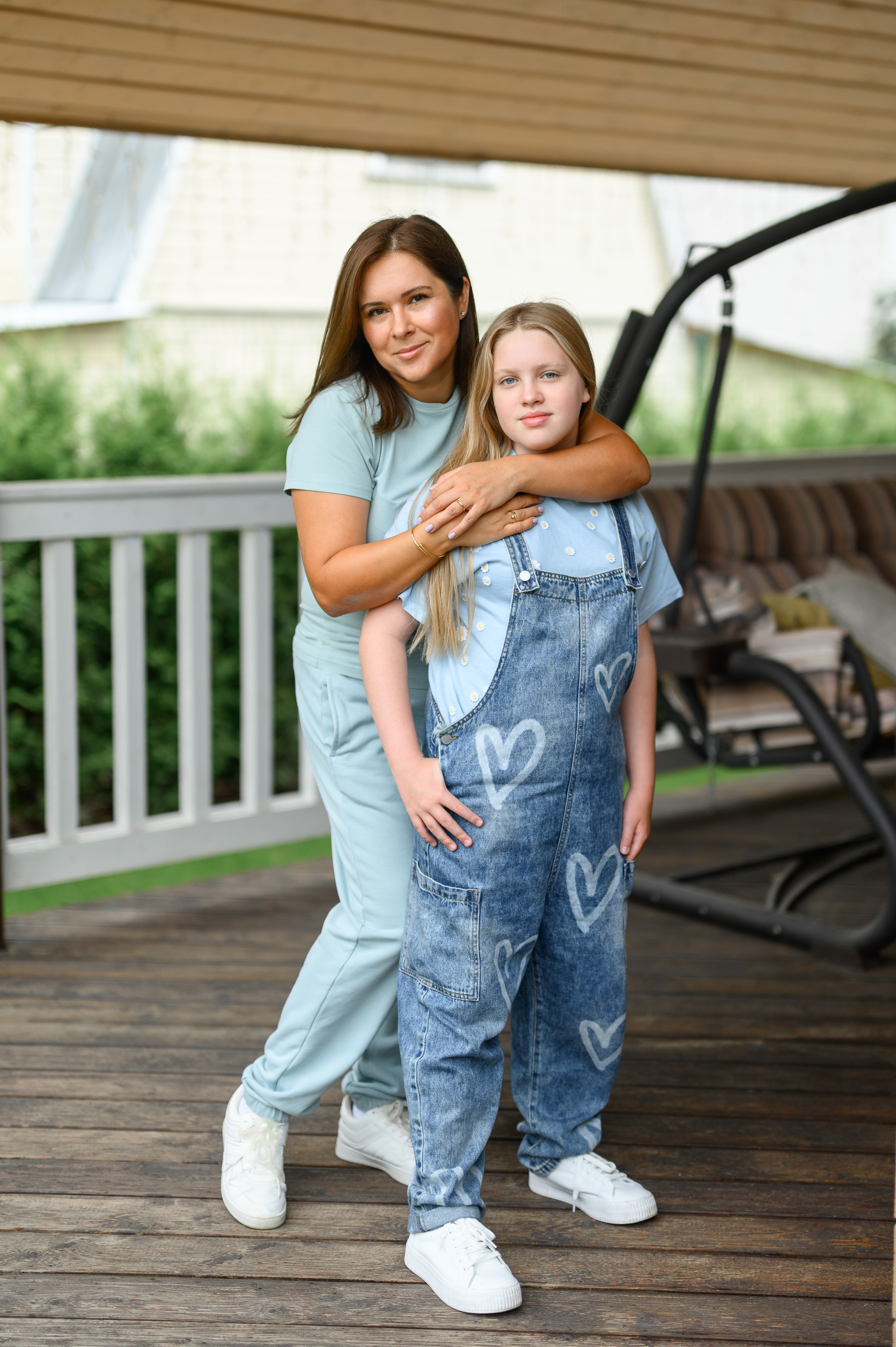 Семейная съёмка в загородном доме. Semerlina.ru