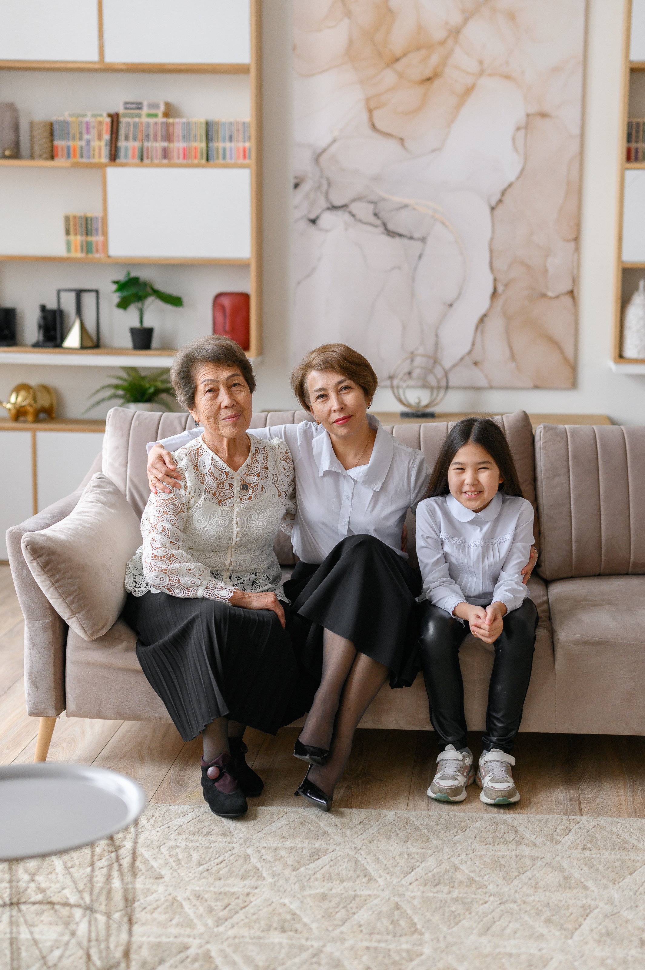 Семейная съёмка в студии. Semerlina.ru